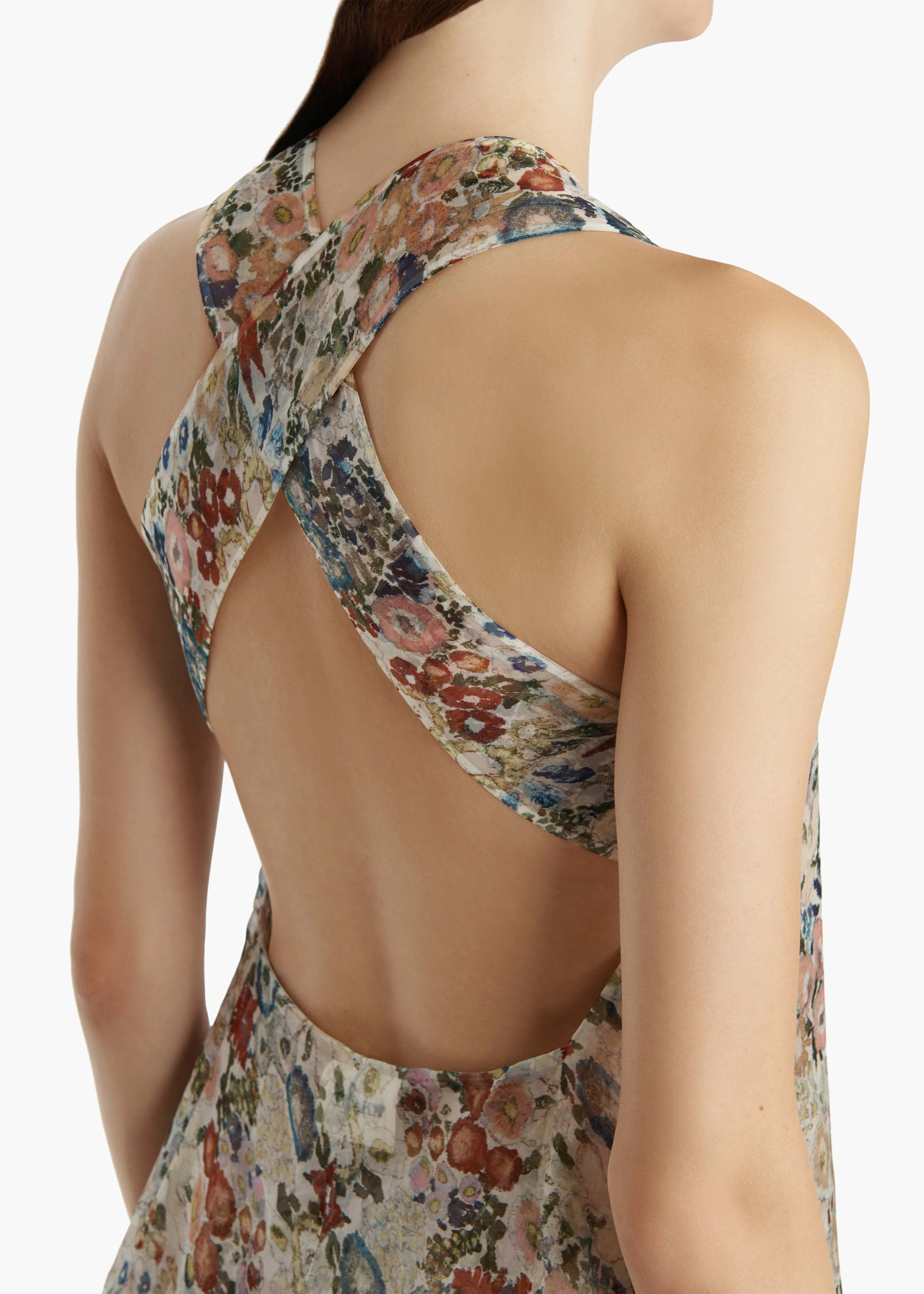 Khaite - Amello Dress in Cream Multi - Image 13