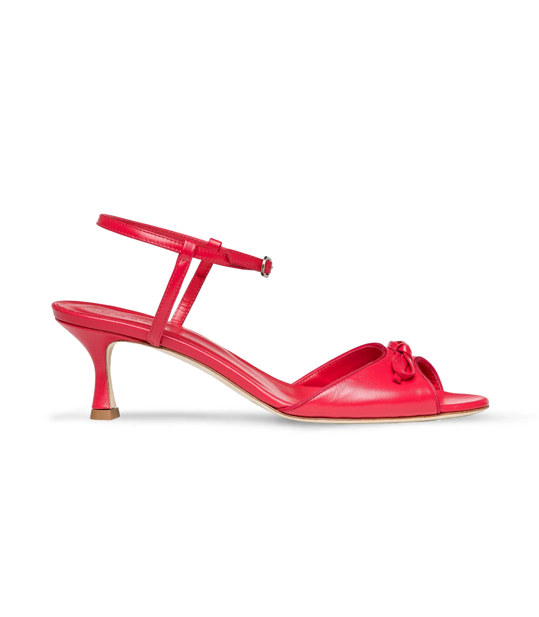 DÔEN - ARIANNA PEEP TOE HEEL -- FUEGO NAPPA - Image 5