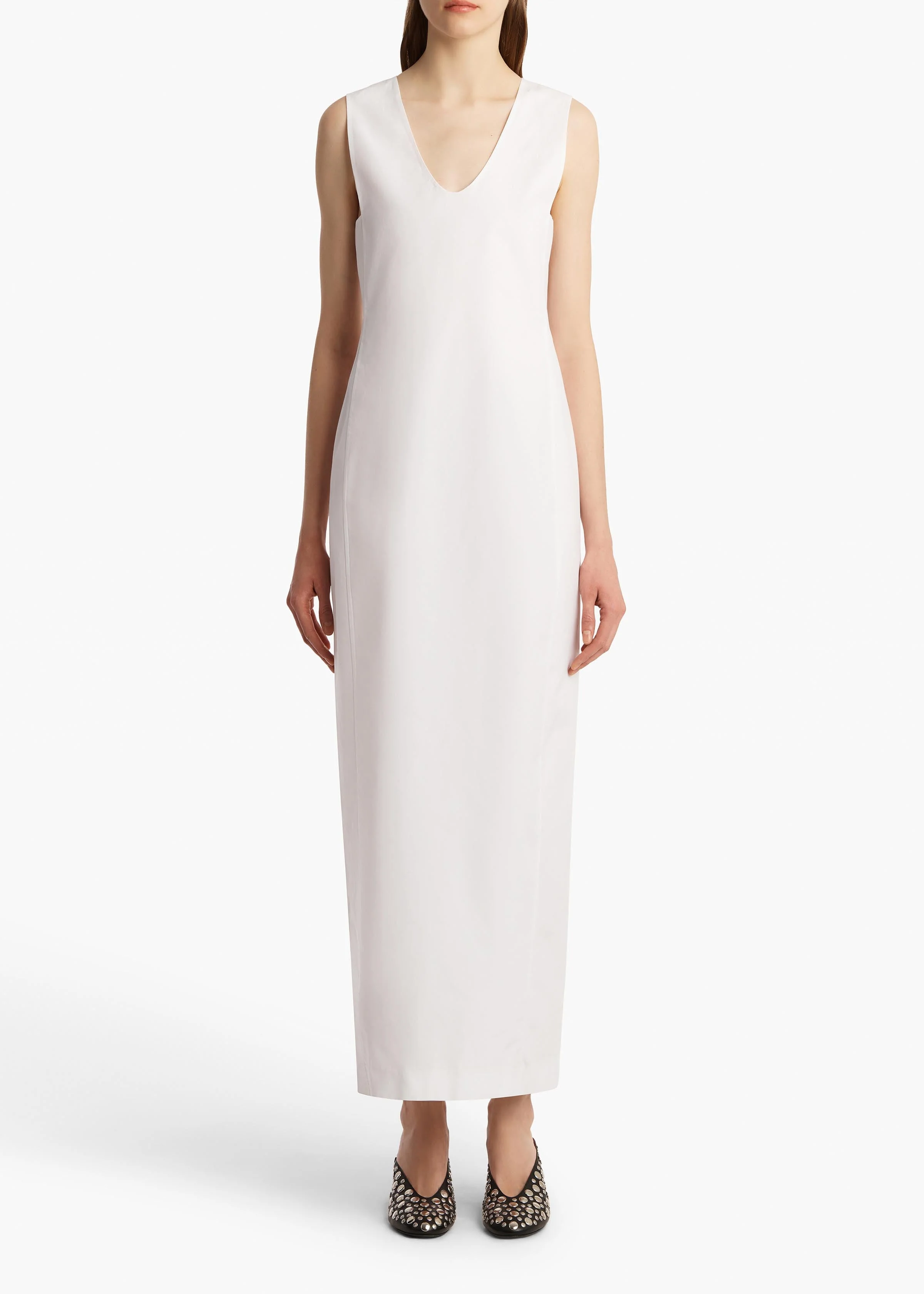 Khaite - Avery Dress in White - Image 10