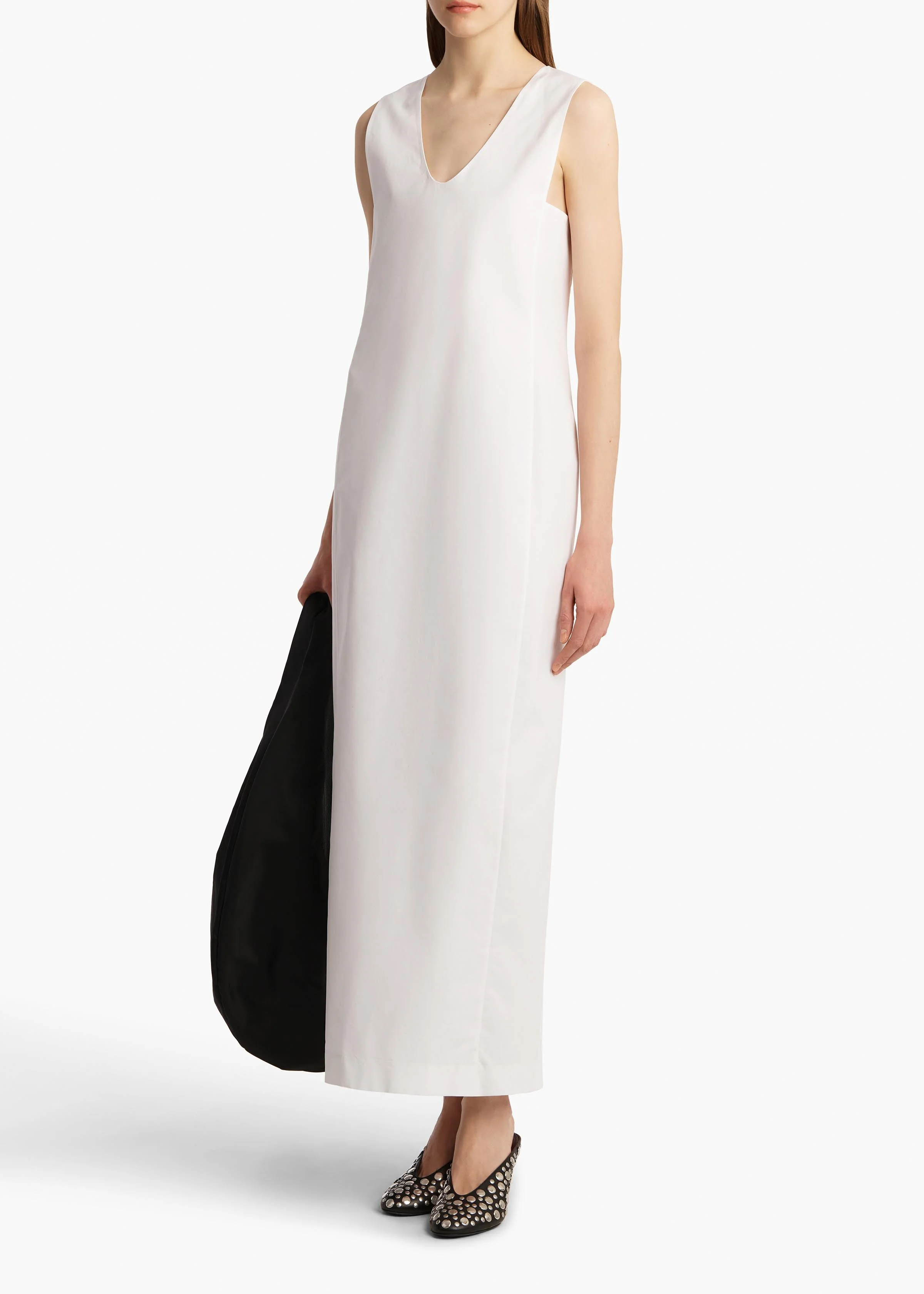 Khaite - Avery Dress in White - Image 9