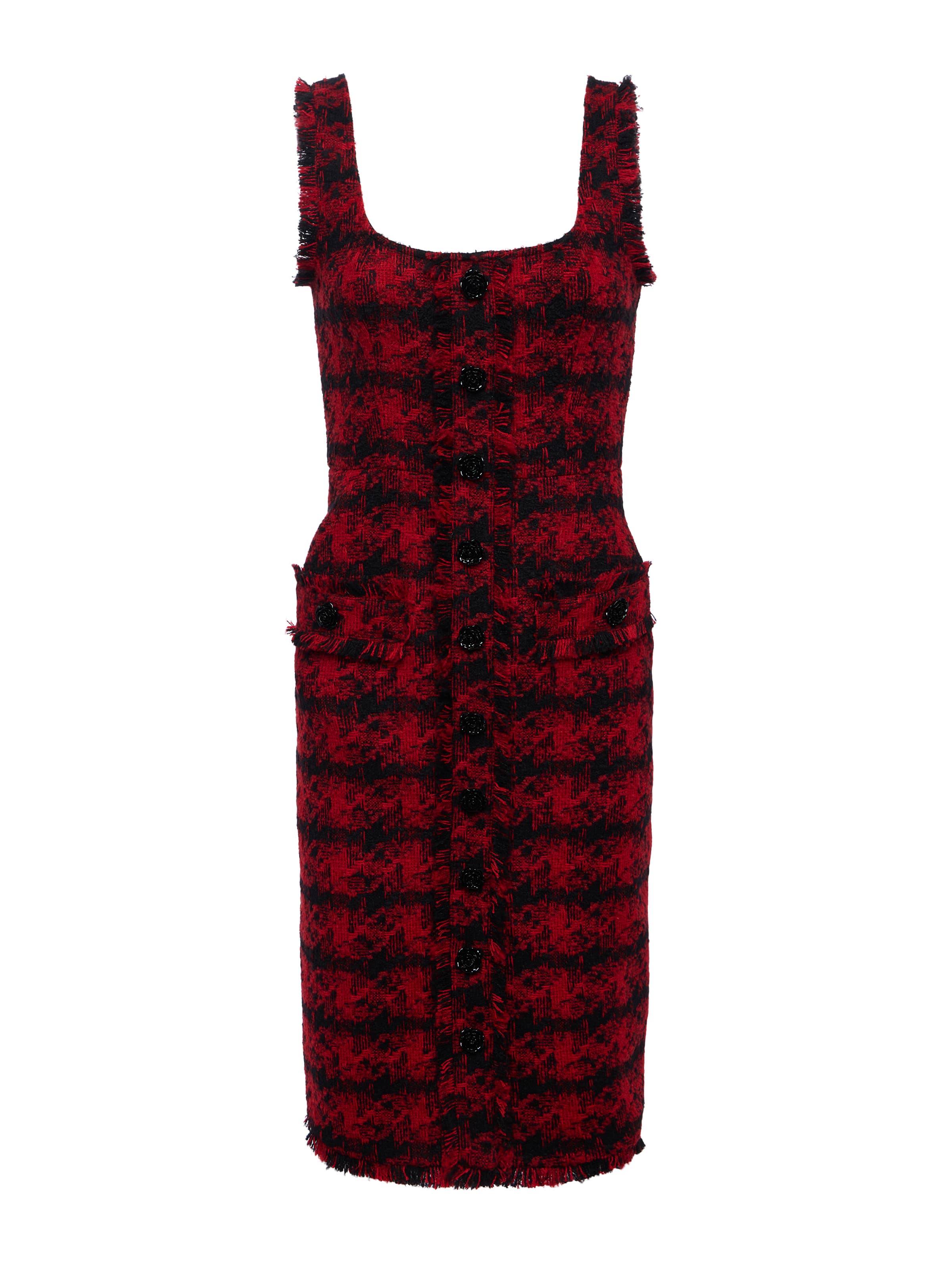 L'AGENCE - Aya Tweed Midi Dress - Image 6