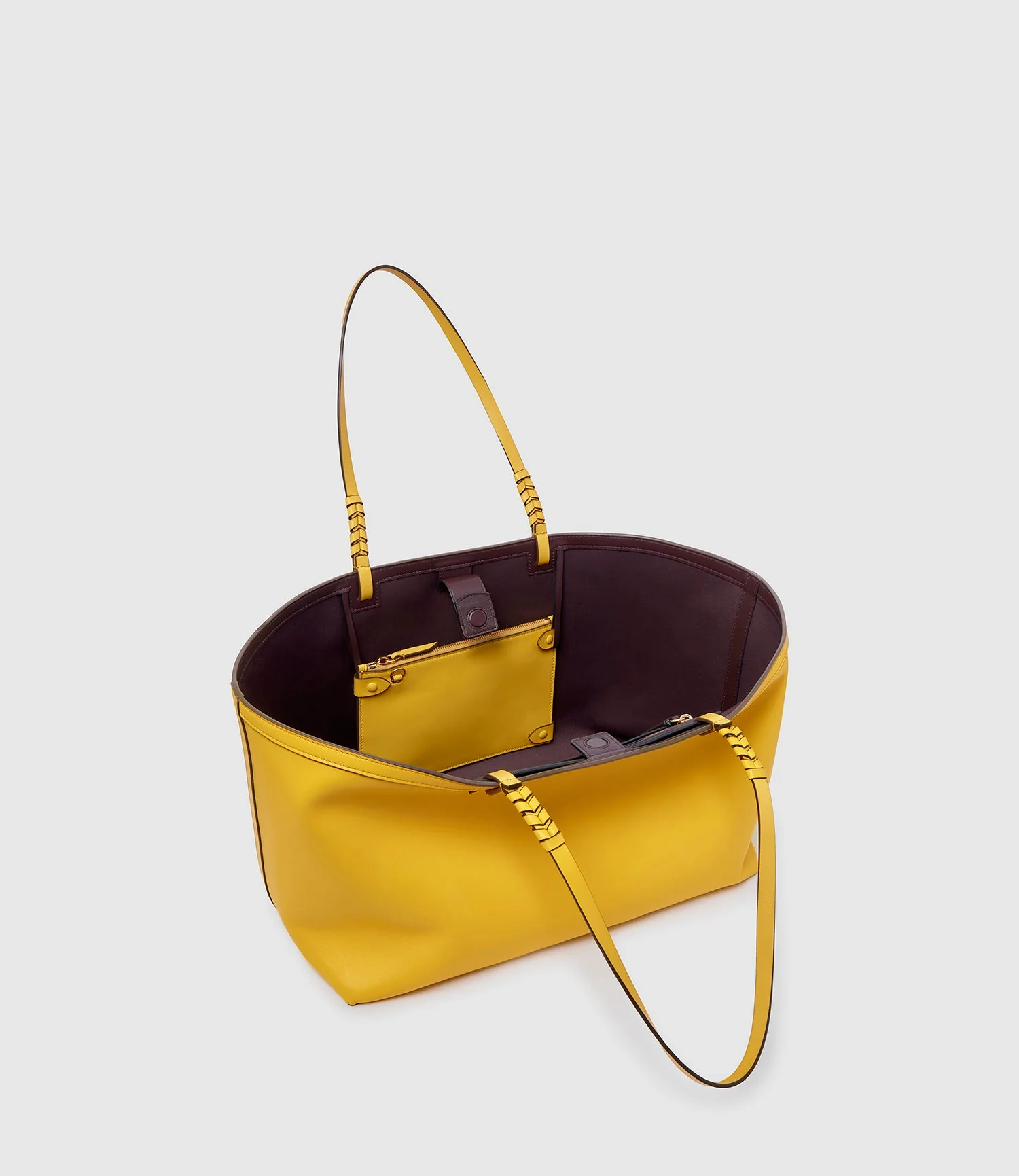 Metier - Cala 42 Nappa Plongè Calfskin Izamal Yellow - Image 3