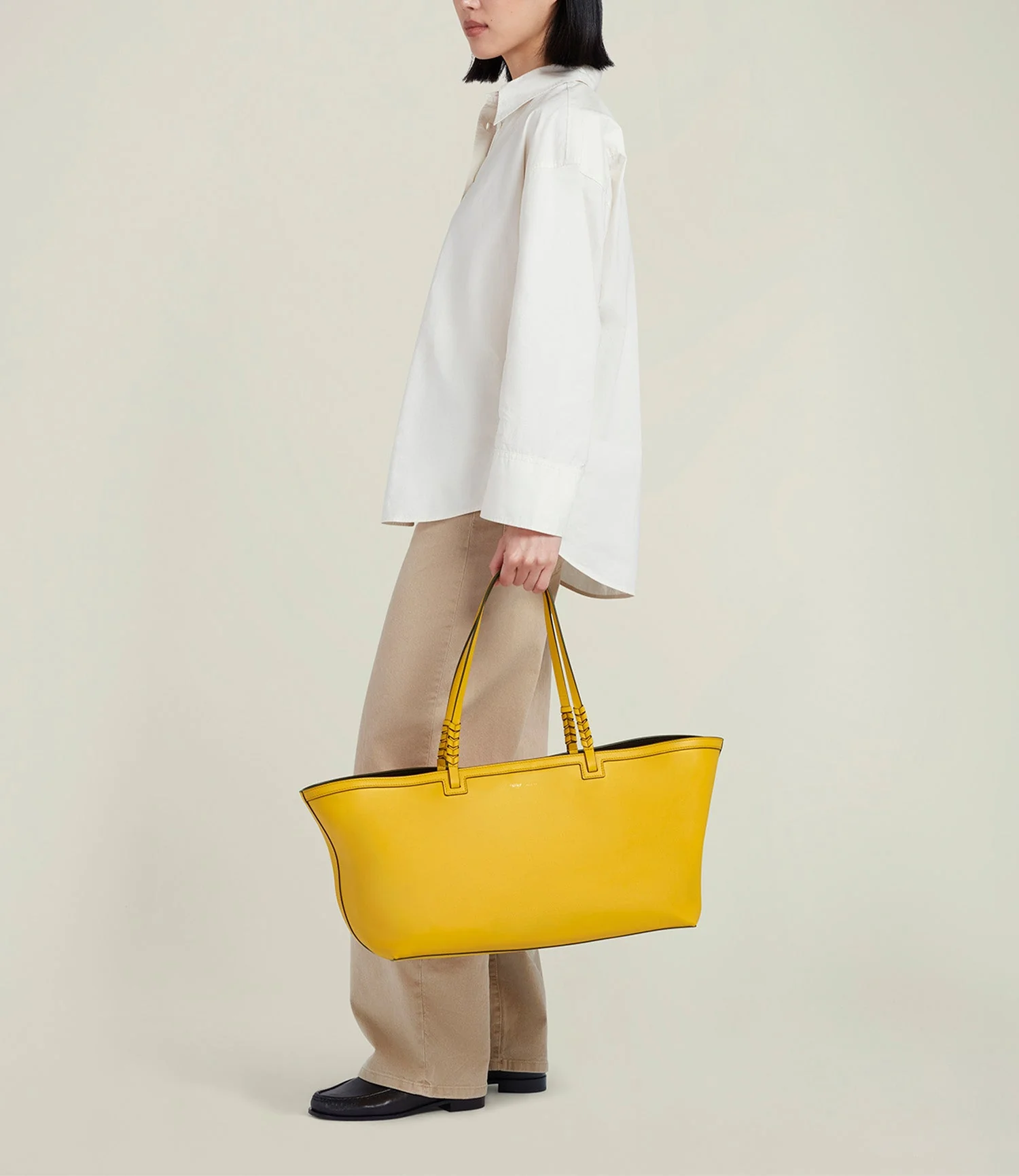 Metier - Cala 42 Nappa Plongè Calfskin Izamal Yellow - Image 4