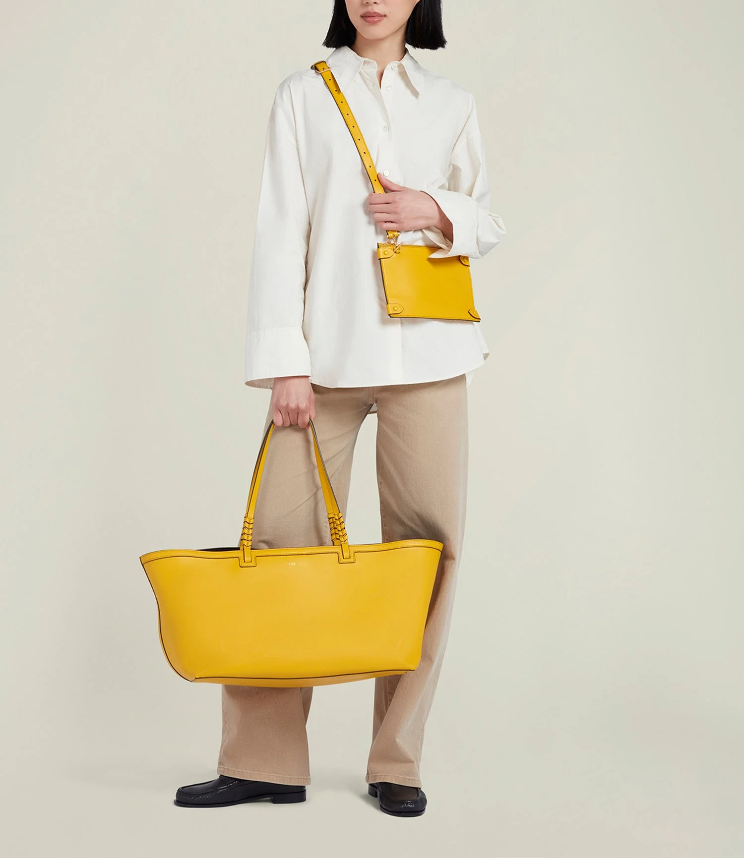 Metier - Cala 42 Nappa Plongè Calfskin Izamal Yellow - Image 6