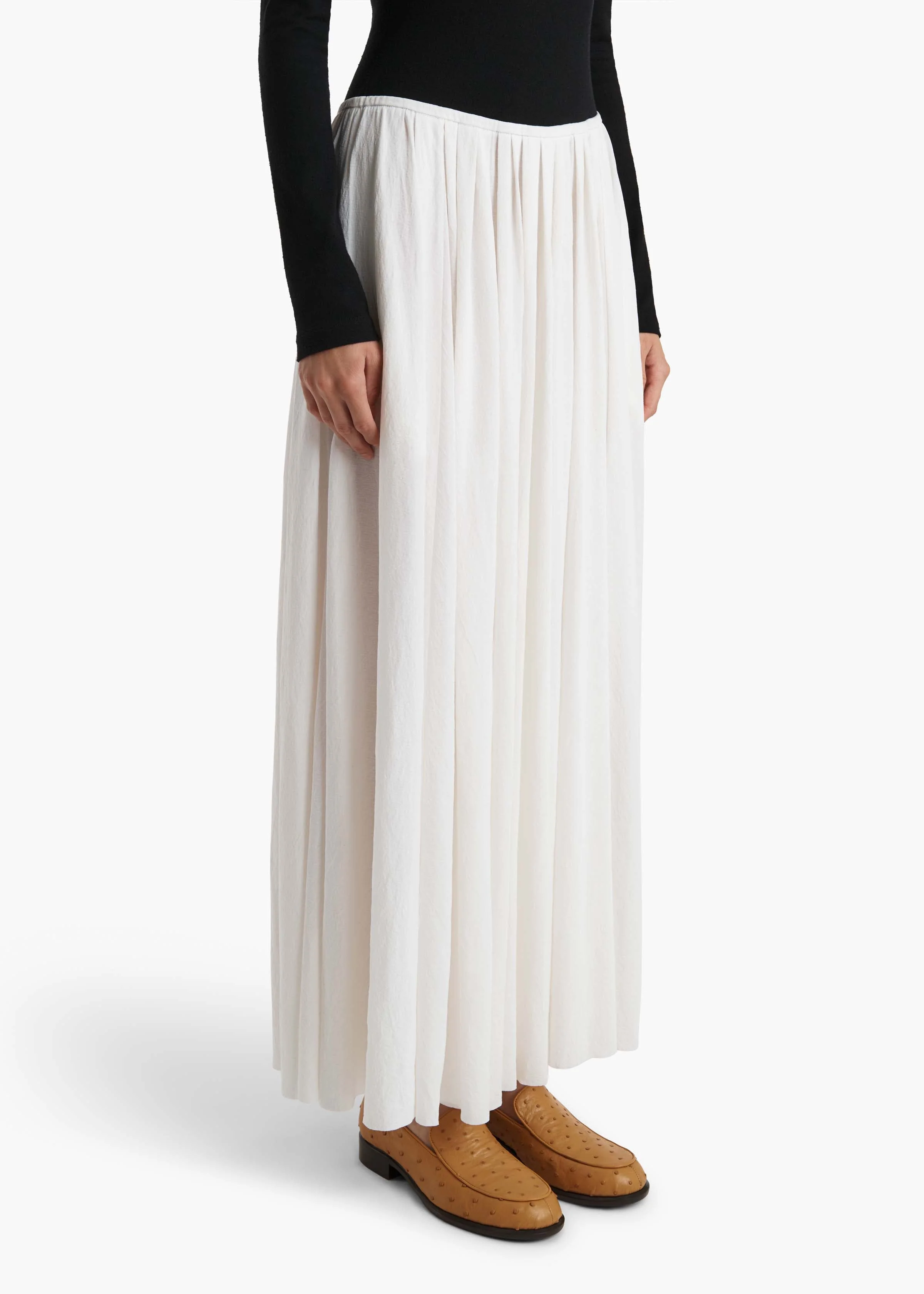 Khaite - Carlotta Dress in Black and White - Image 5