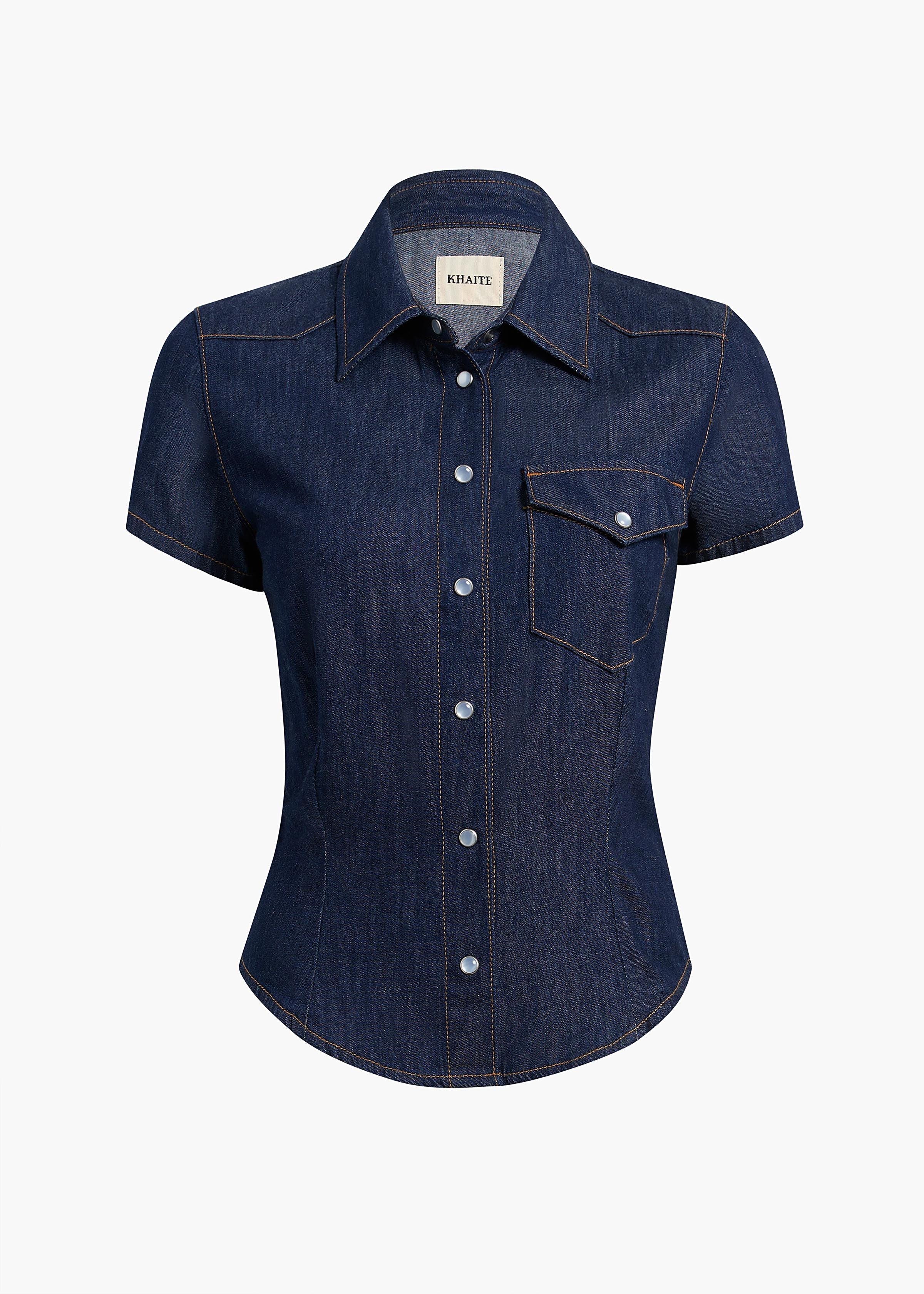 Khaite - Cavazos Shirt in Benson - Image 8