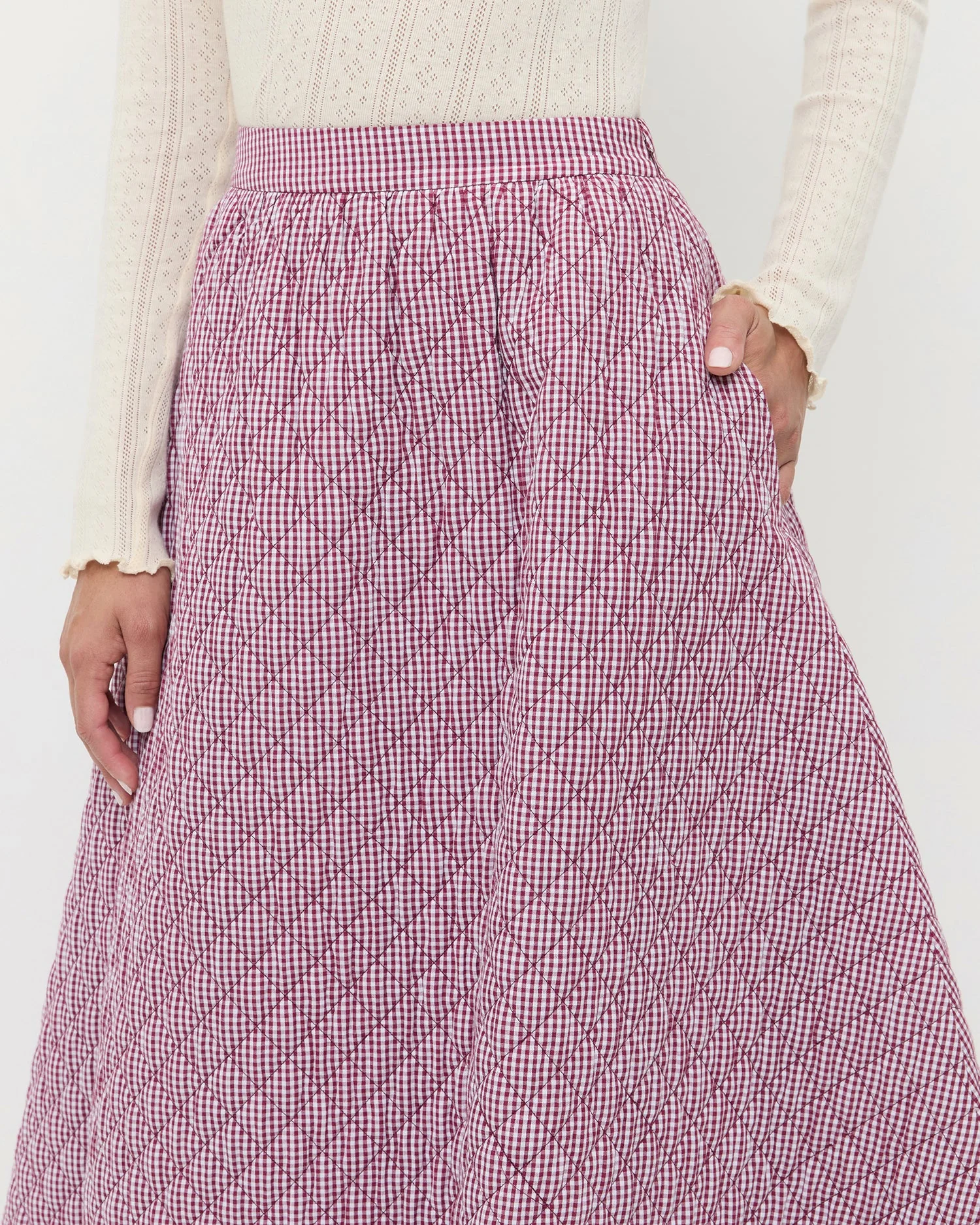 Loeffler Randall - Clara Quilted Skirt - Image 4