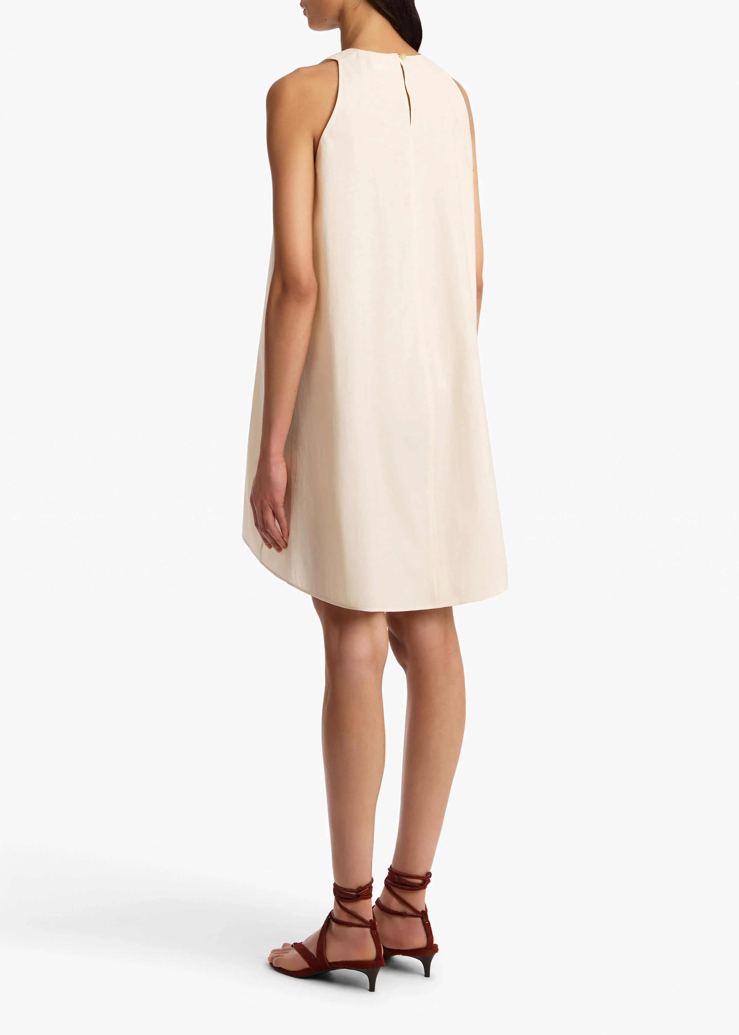 Khaite - Clay Dress in Bone - Image 11