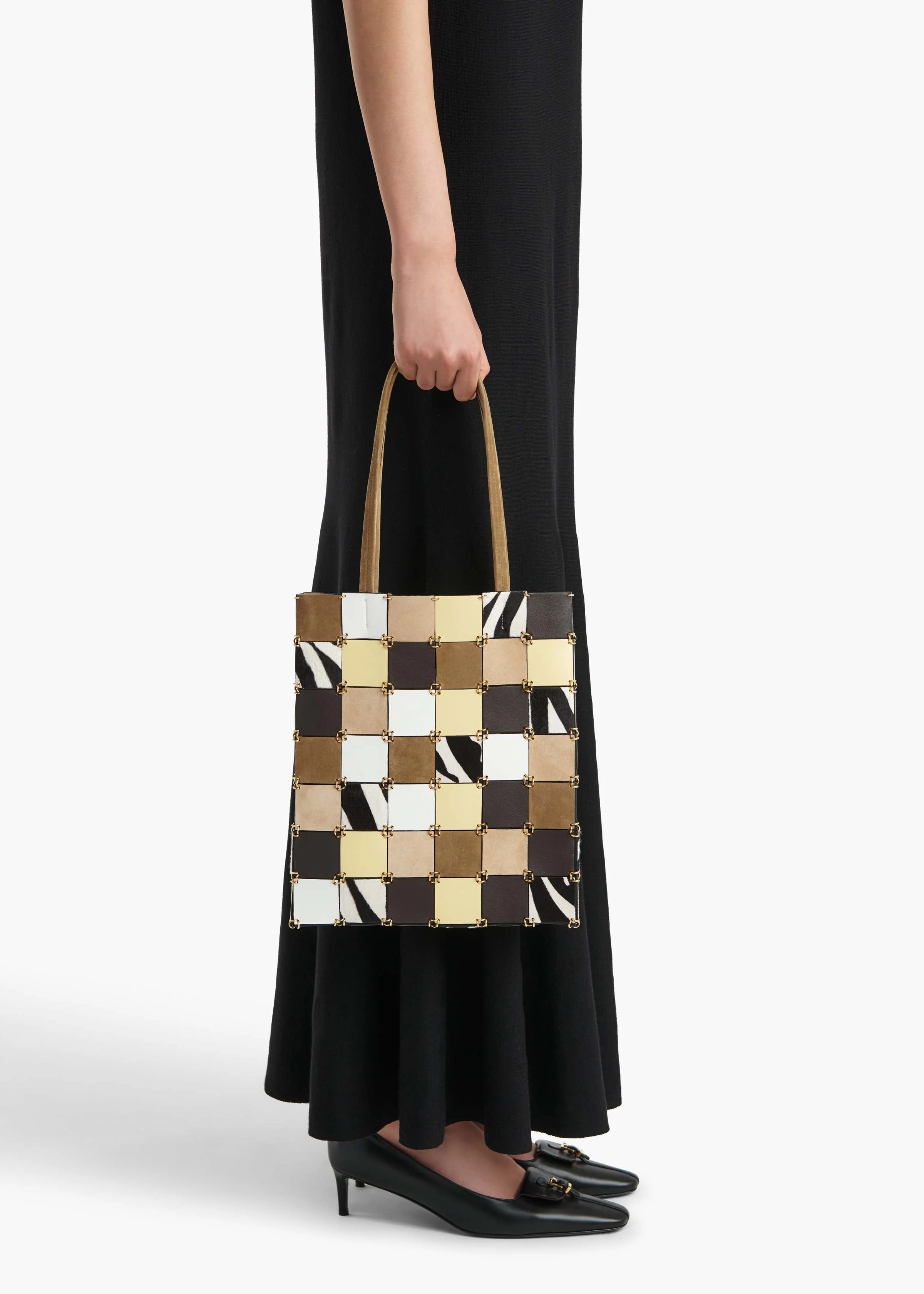 Khaite - Small Emma Tote Powder Multi Leather - Image 5