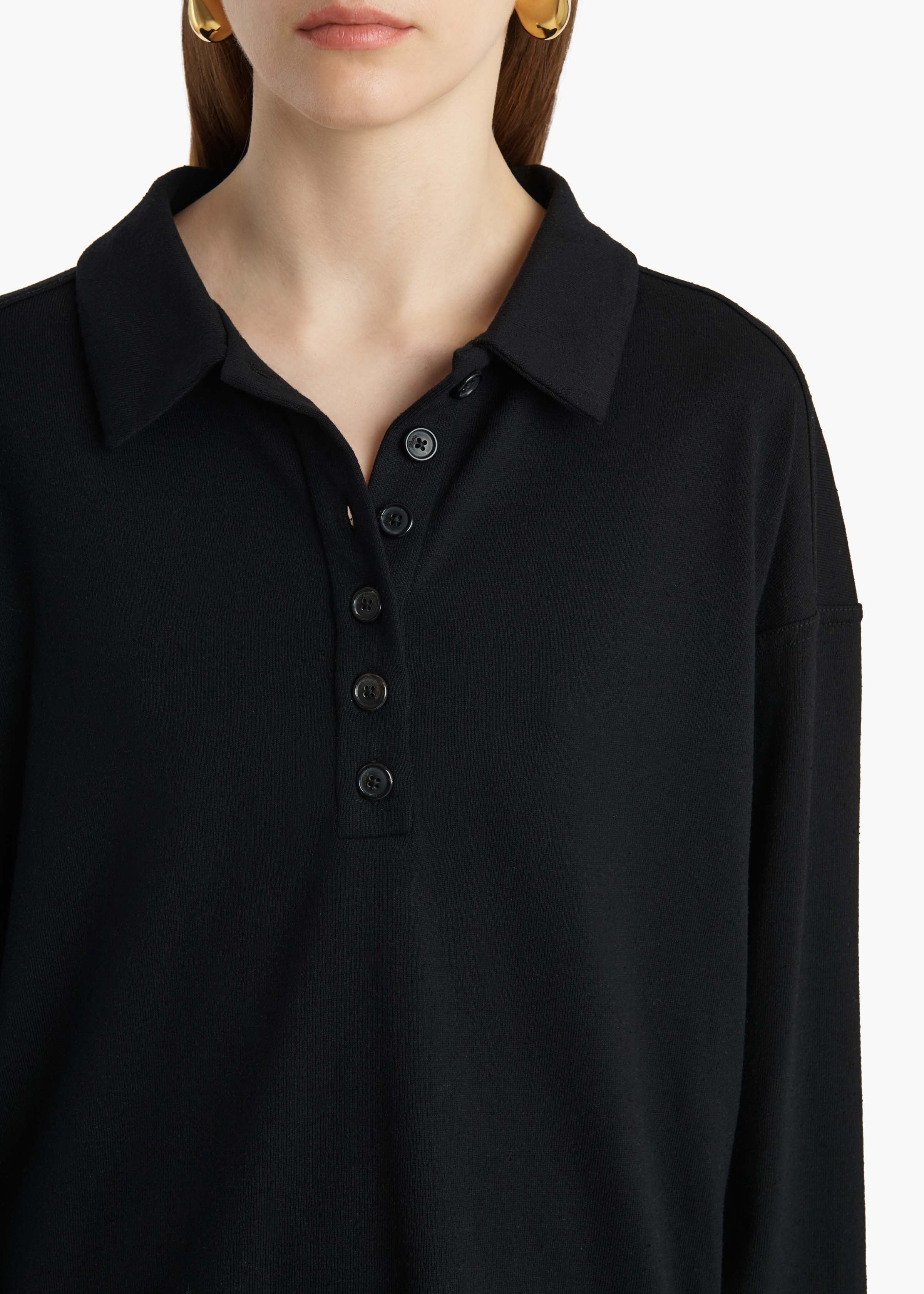 Khaite - Faithful Top in Black - Image 12