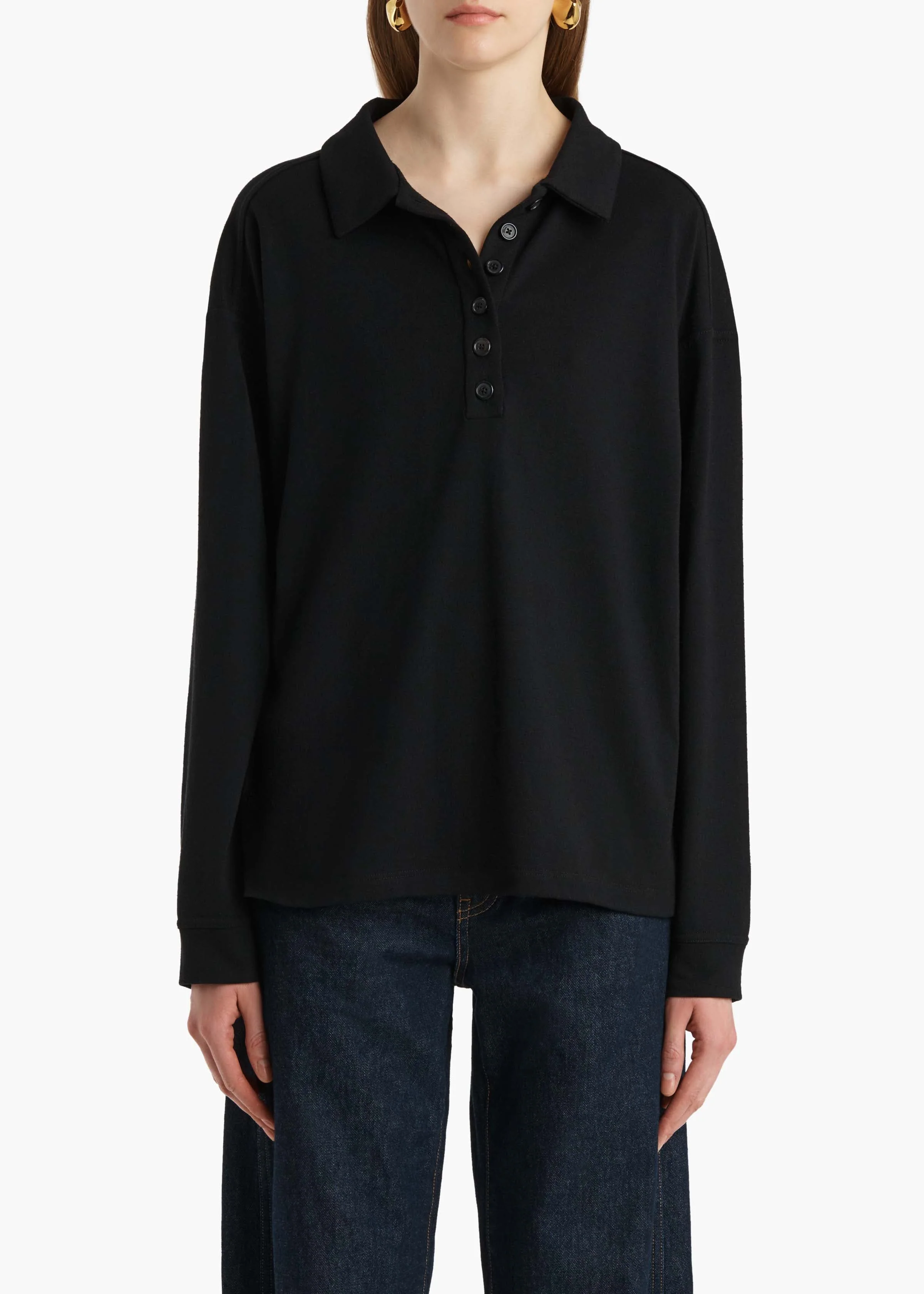 Khaite - Faithful Top in Black - Image 3