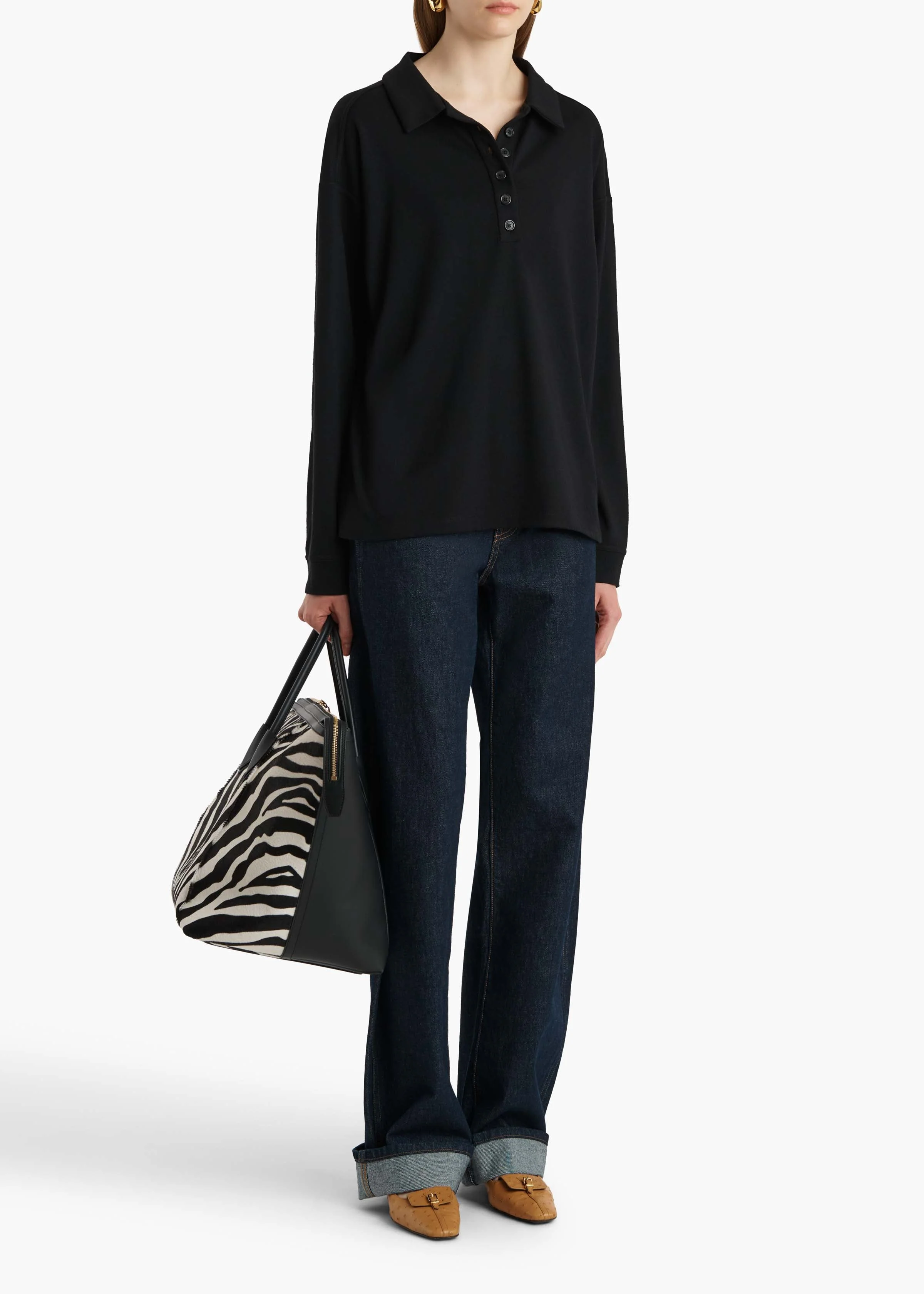 Khaite - Faithful Top in Black - Image 9