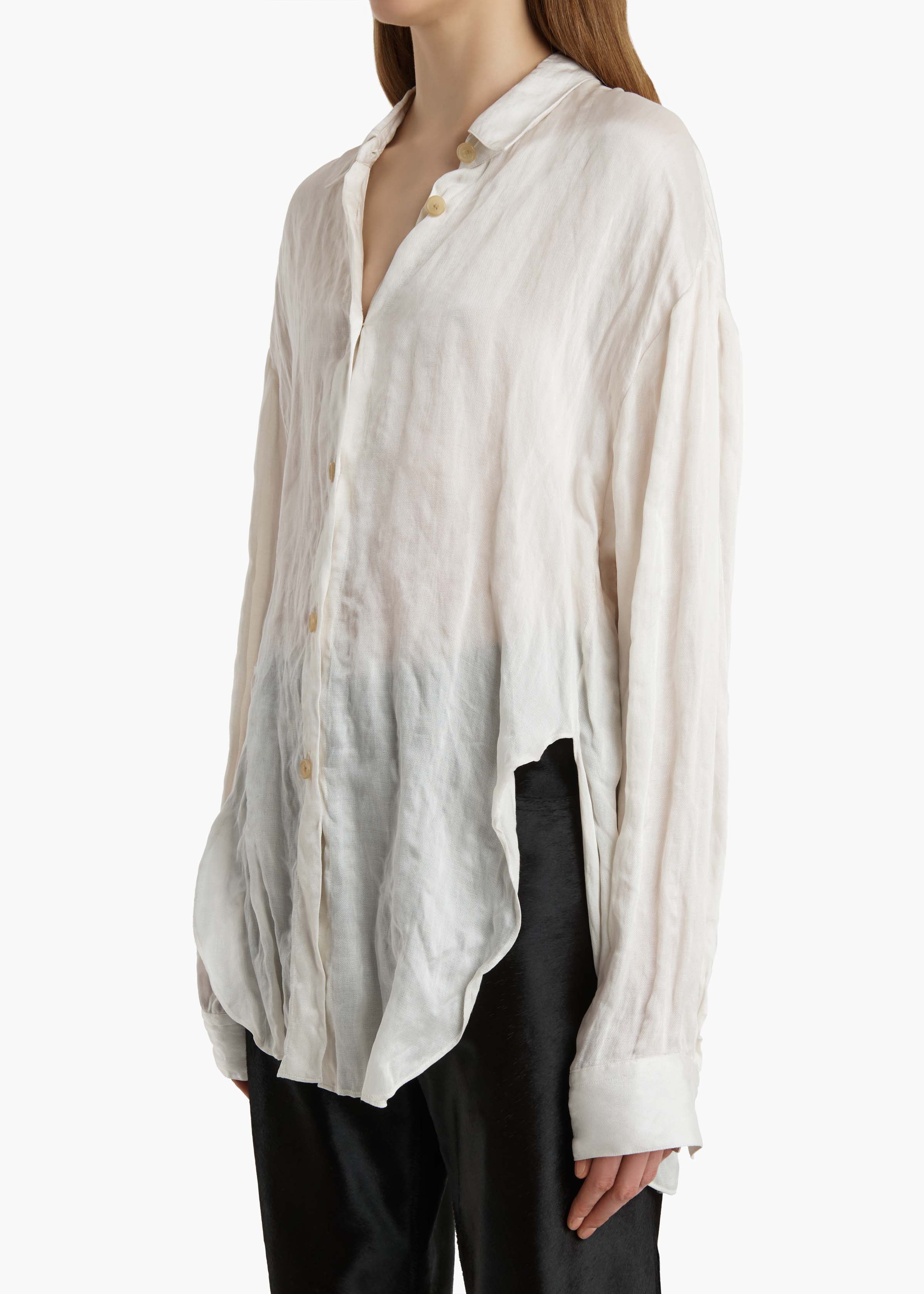Khaite - Goya Top in Chalk - Image 12