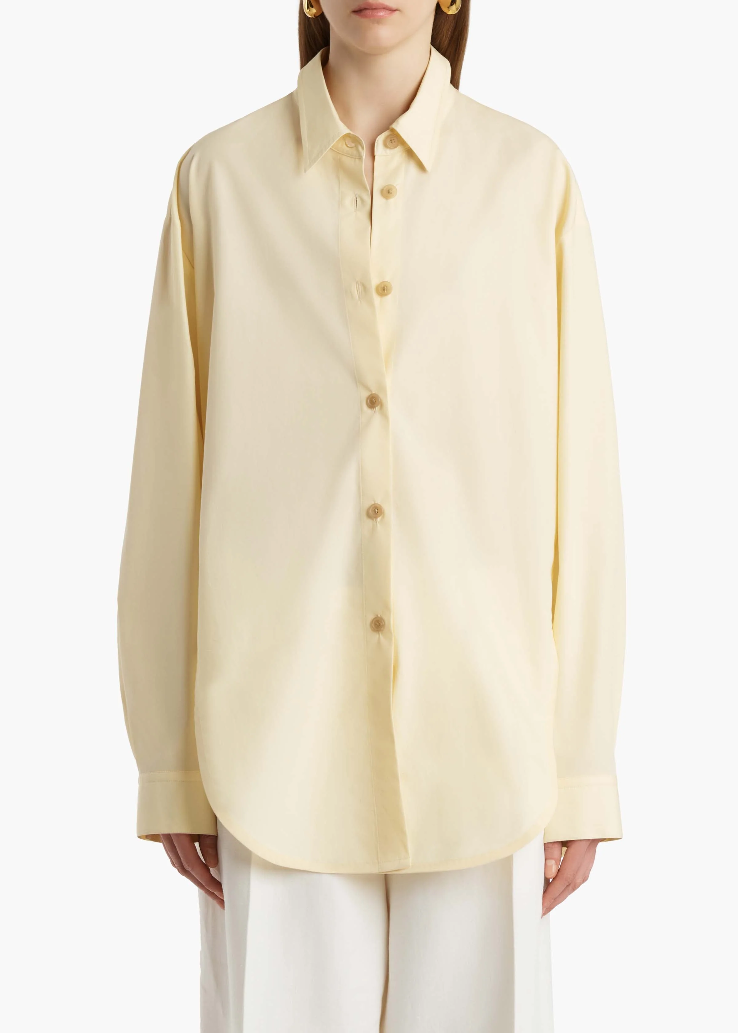 Khaite - Goya Top in Pale Yellow - Image 3