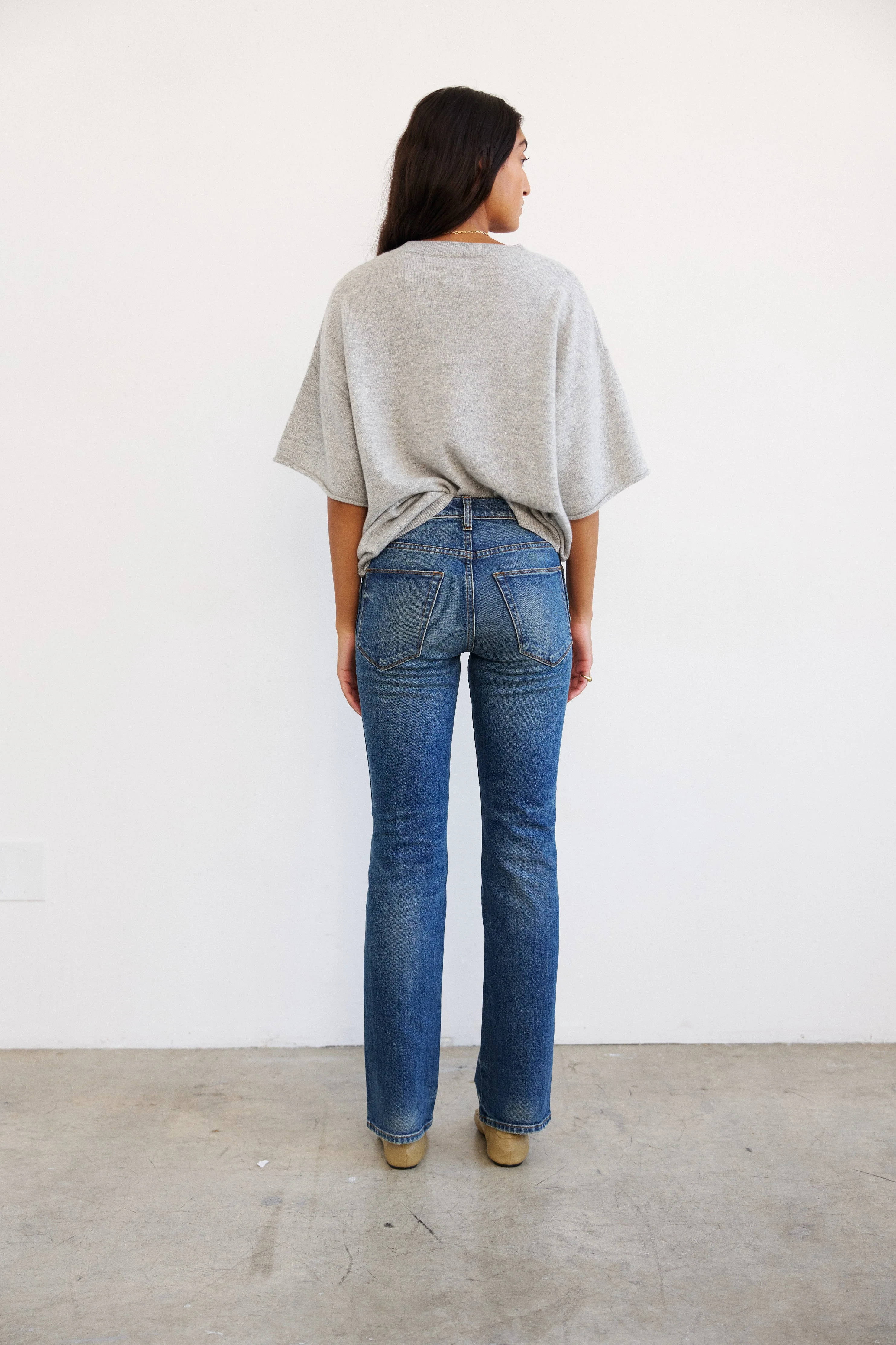 Jamie Haller - The Cashmere Tee in Oxford - Image 7