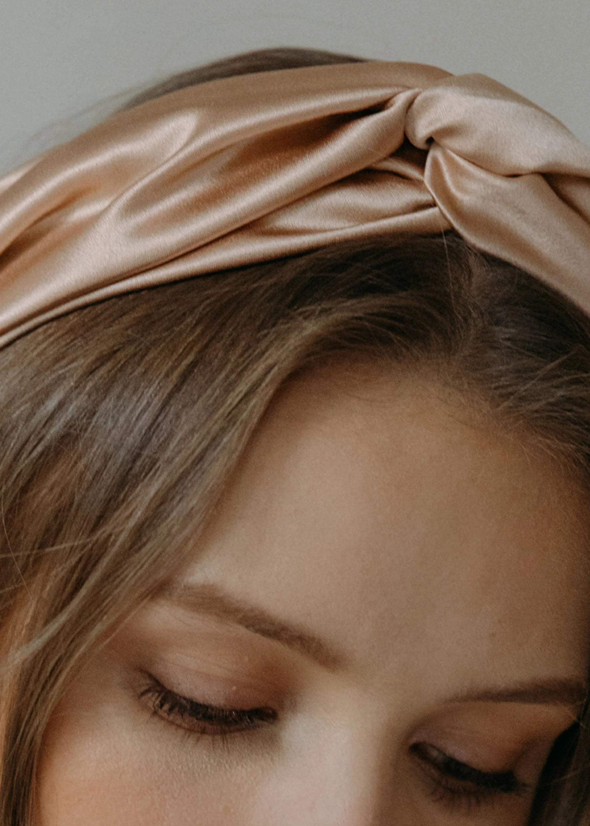 Jennifer Behr - Twist Headband in Silk Satin - Image 3