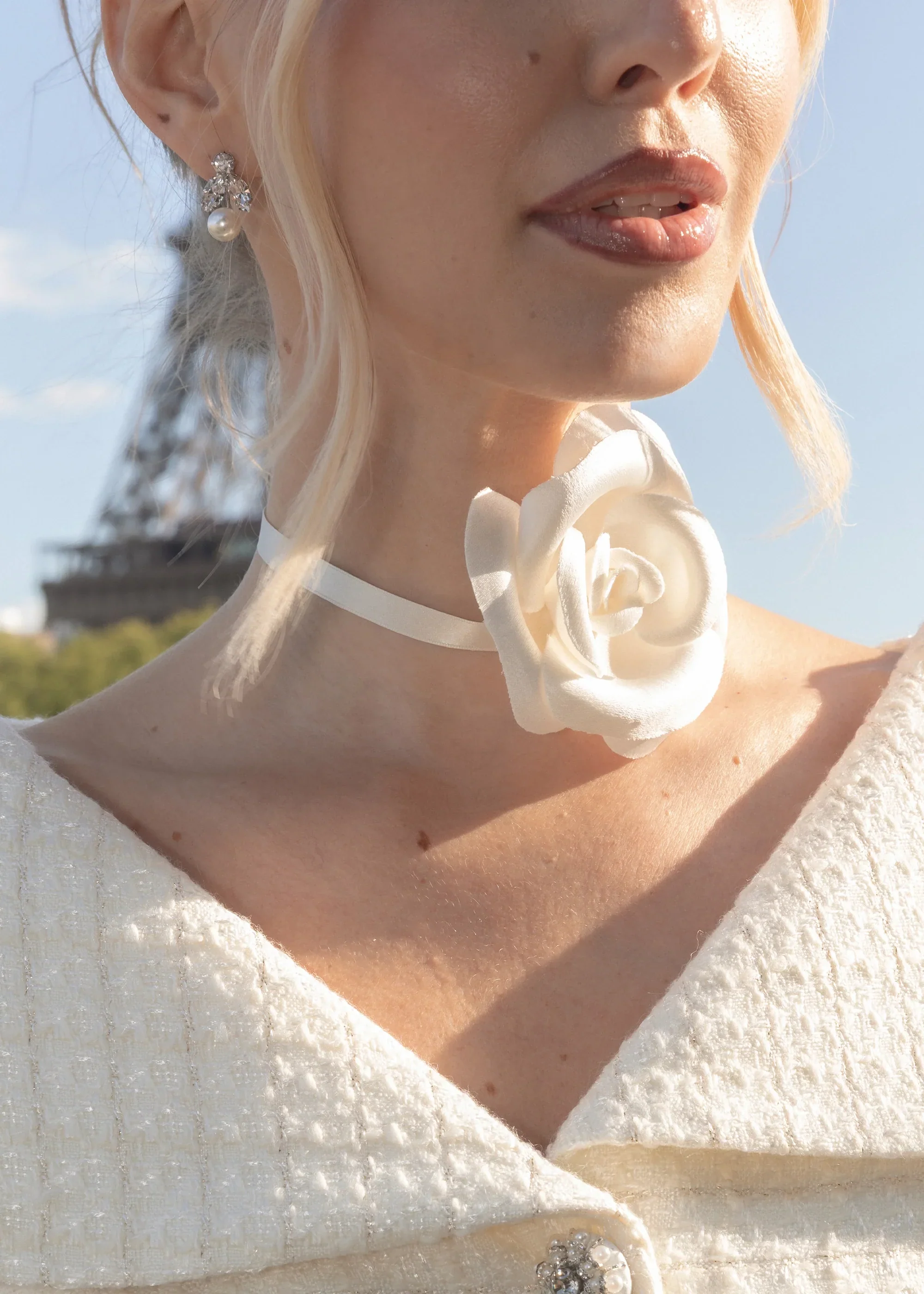 Jennifer Behr - Jennifer Behr x Leonie Hanne Fleur Ribbon Tie - Image 2