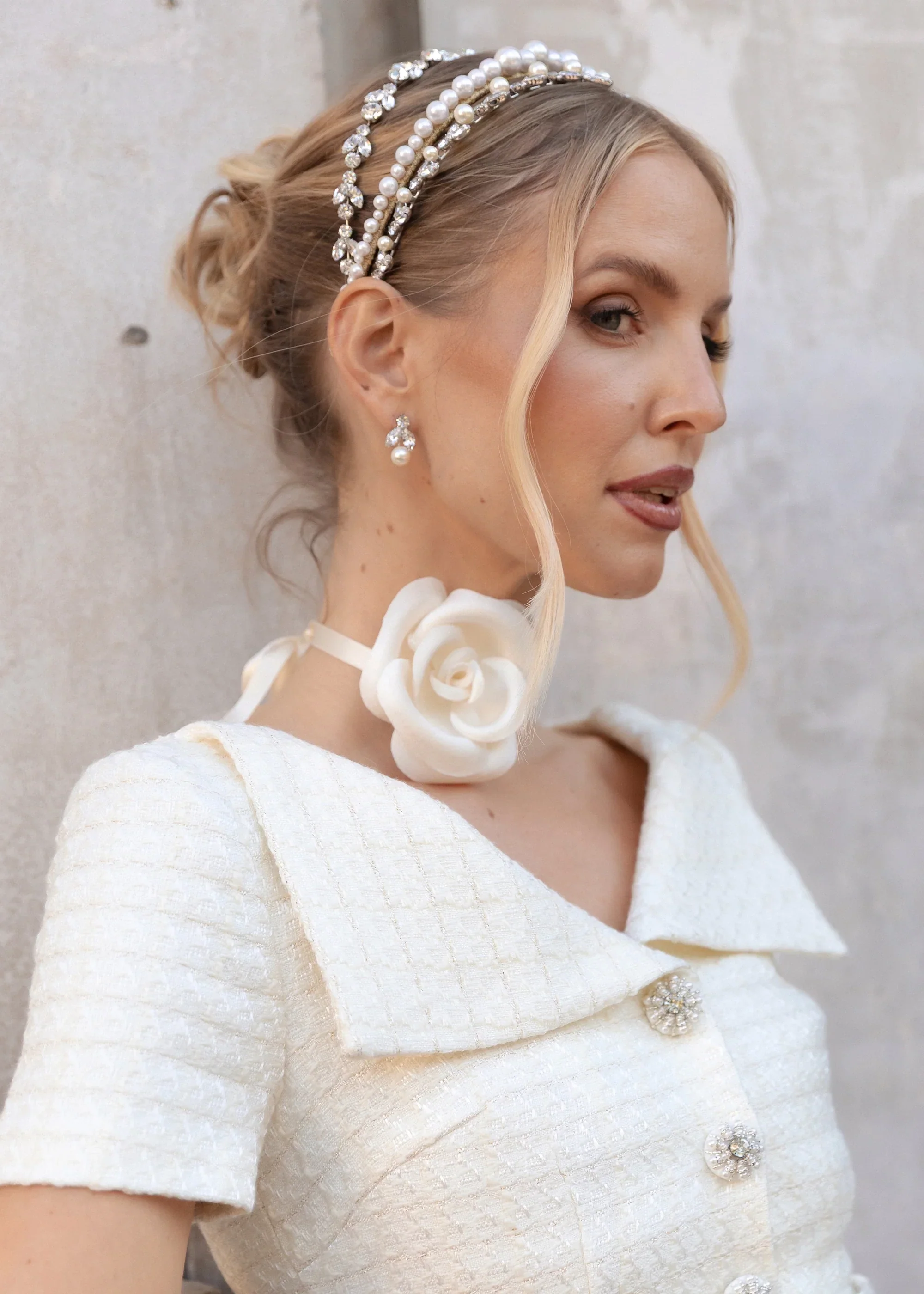Jennifer Behr - Jennifer Behr x Leonie Hanne Fleur Ribbon Tie - Image 3