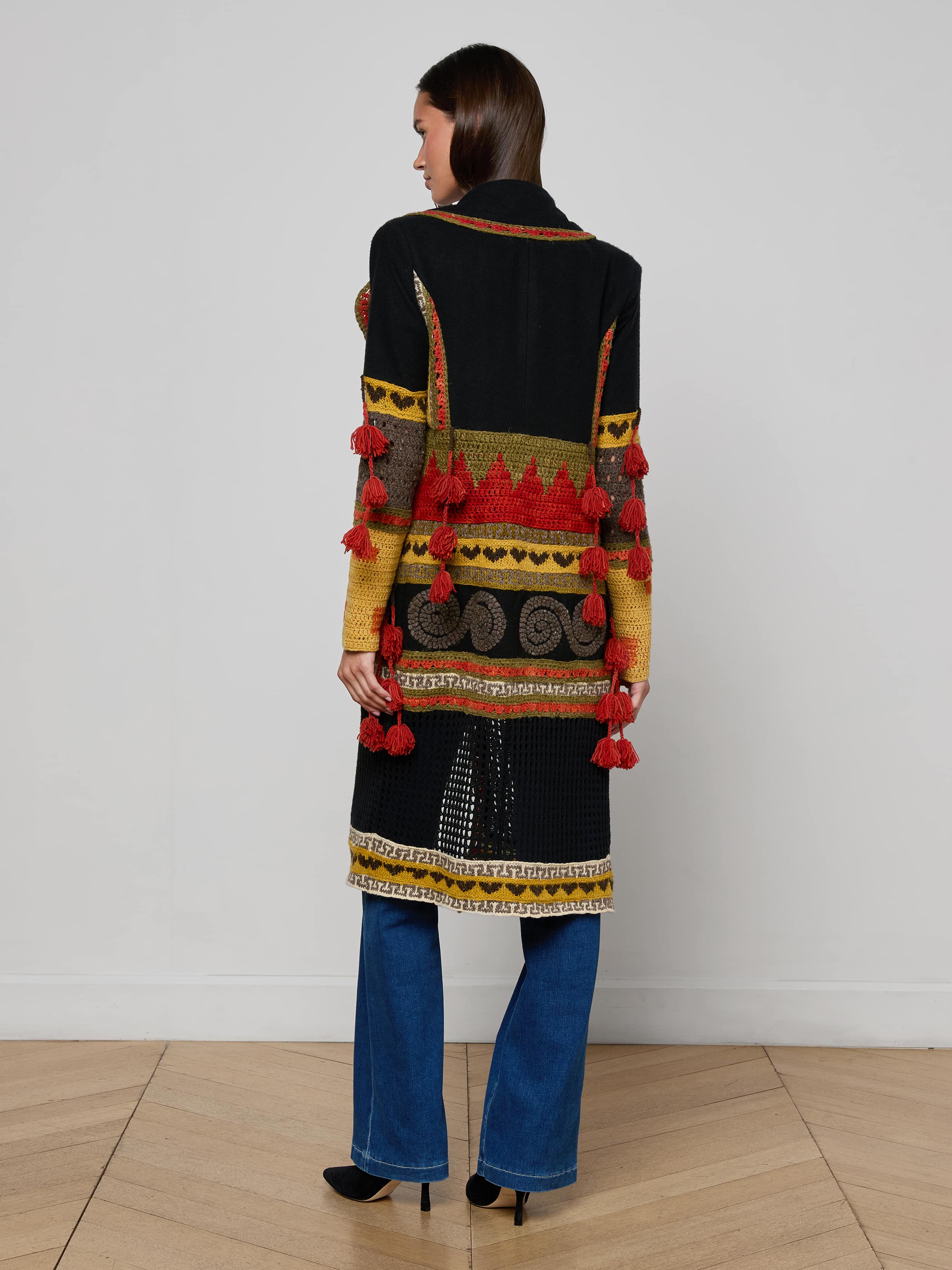 L'AGENCE - Kada Crochet Coat - Image 3
