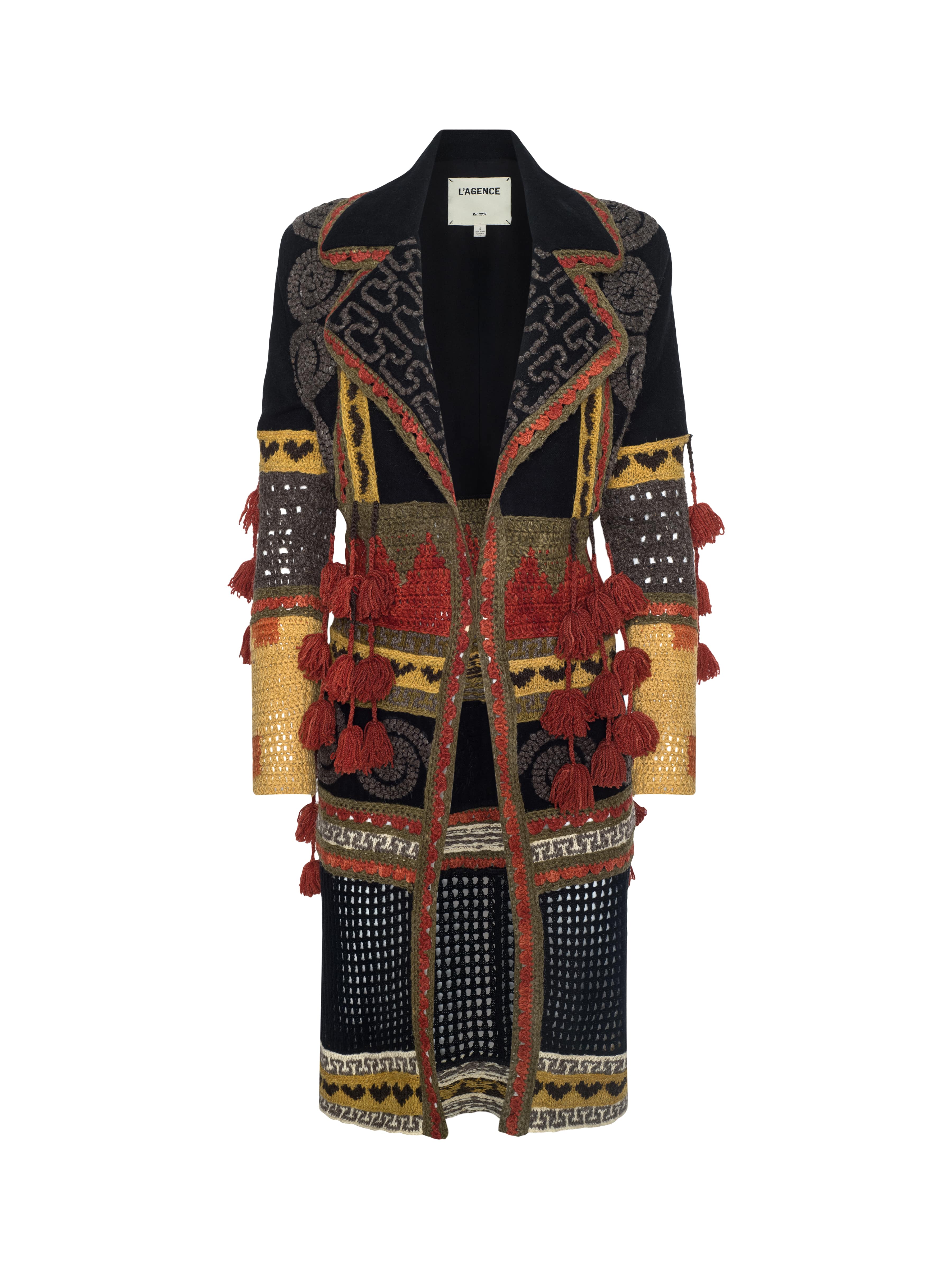 L'AGENCE - Kada Crochet Coat - Image 5