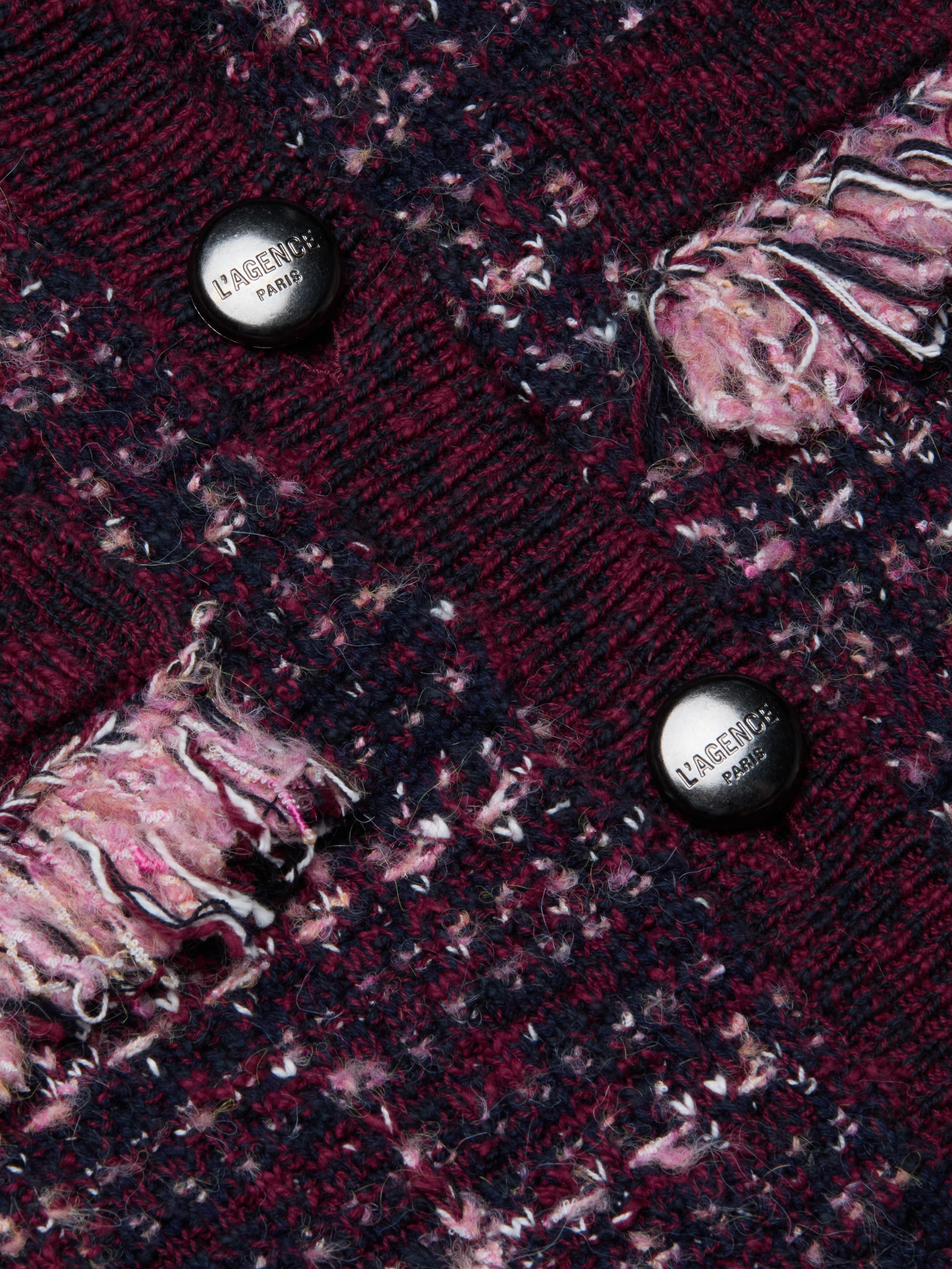L'AGENCE - Kastoria Fringe Cardigan - Image 12