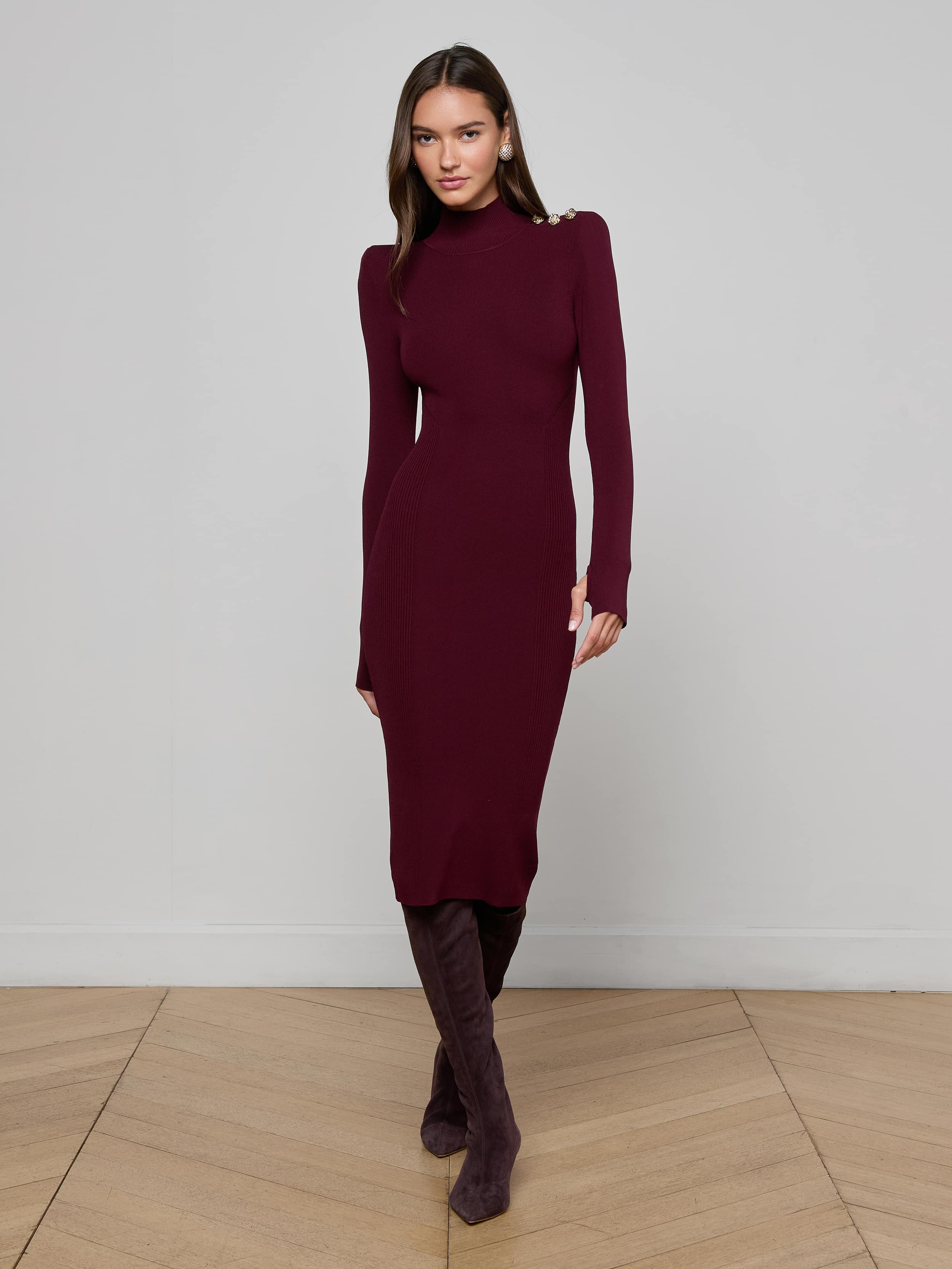 L'AGENCE - Larelle Midi Dress