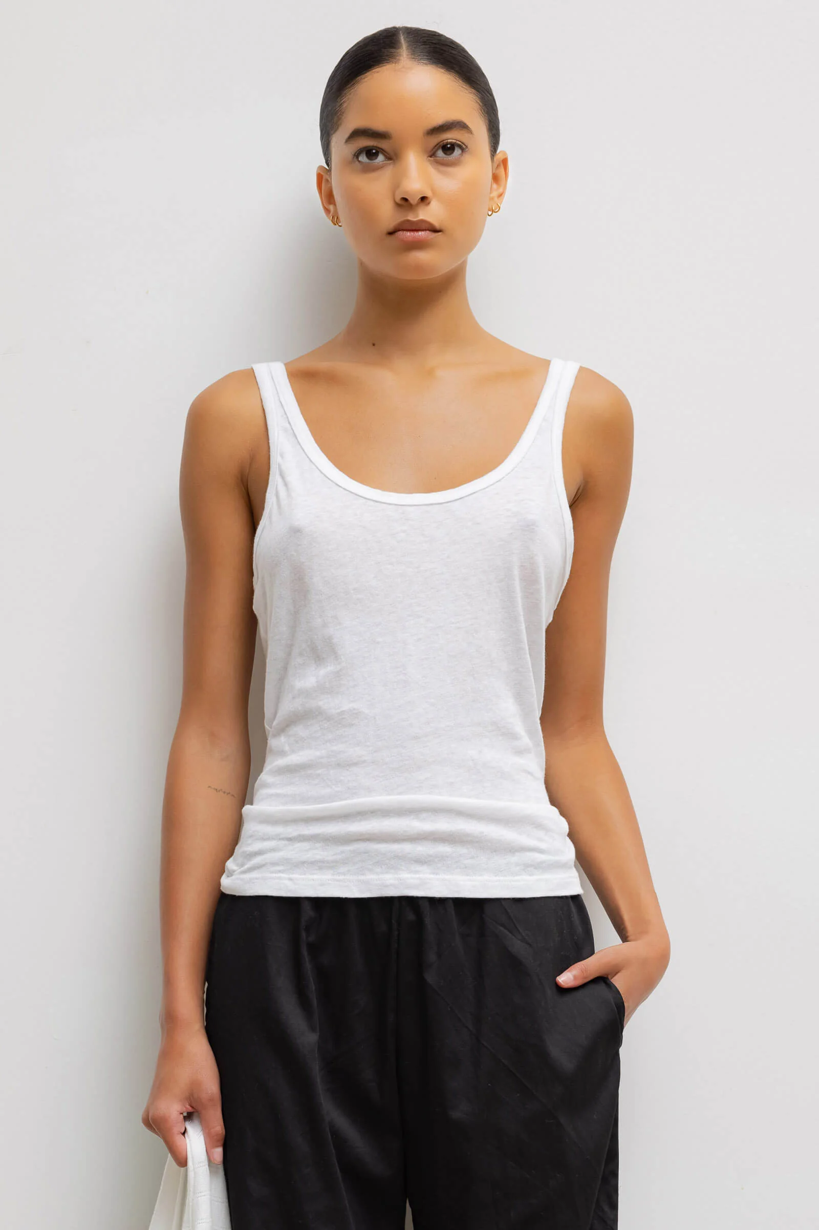 Leset - Laura Scoop Neck Tank