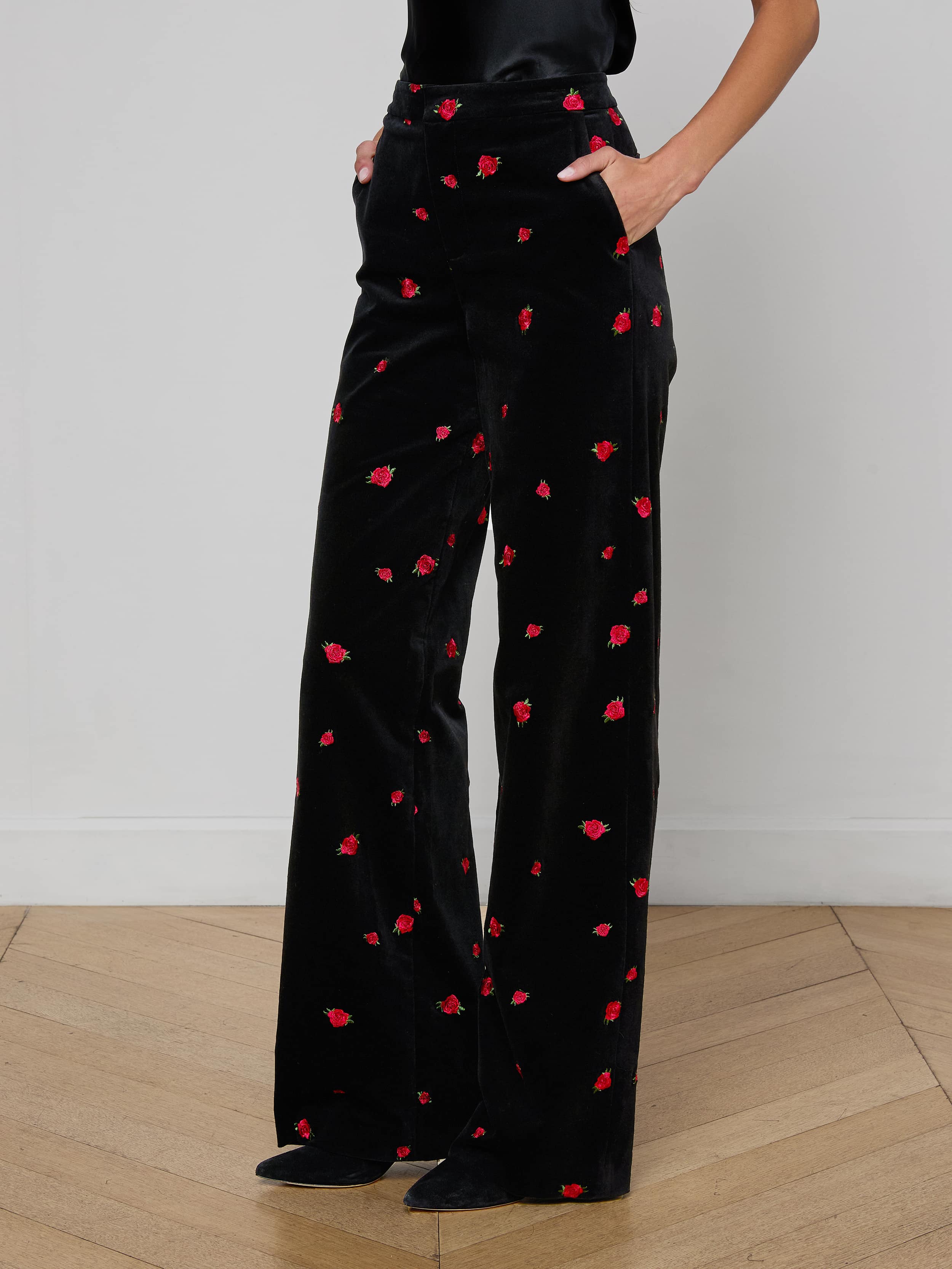 L'AGENCE - Livvy Velvet Trouser - Image 3
