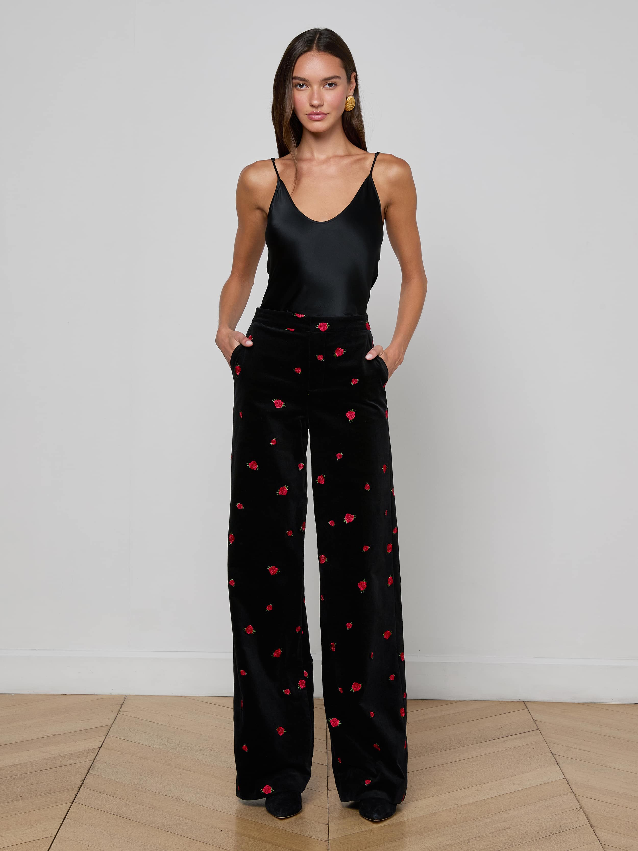 L'AGENCE - Livvy Velvet Trouser - Image 7