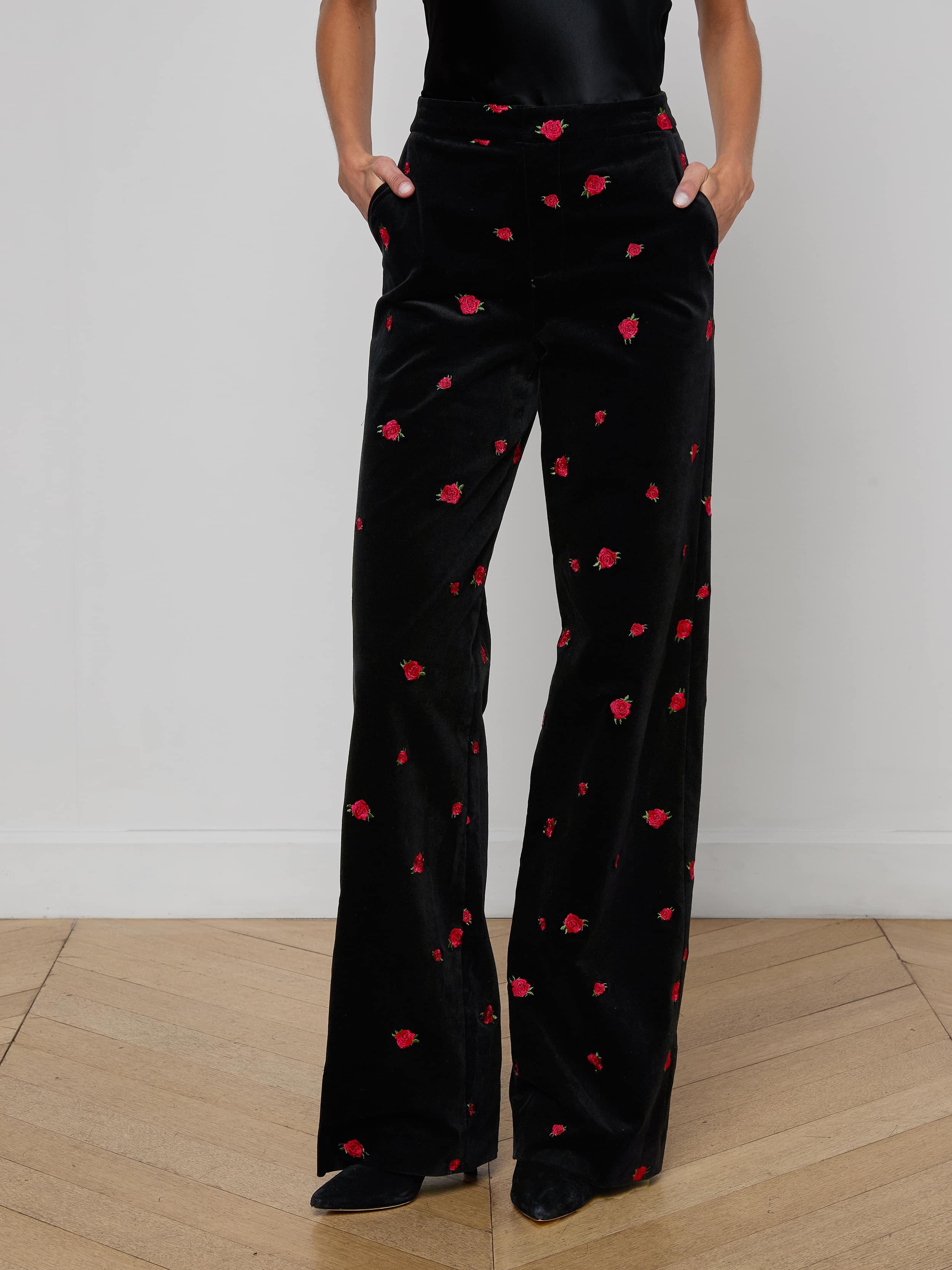 L'AGENCE - Livvy Velvet Trouser - Image 8