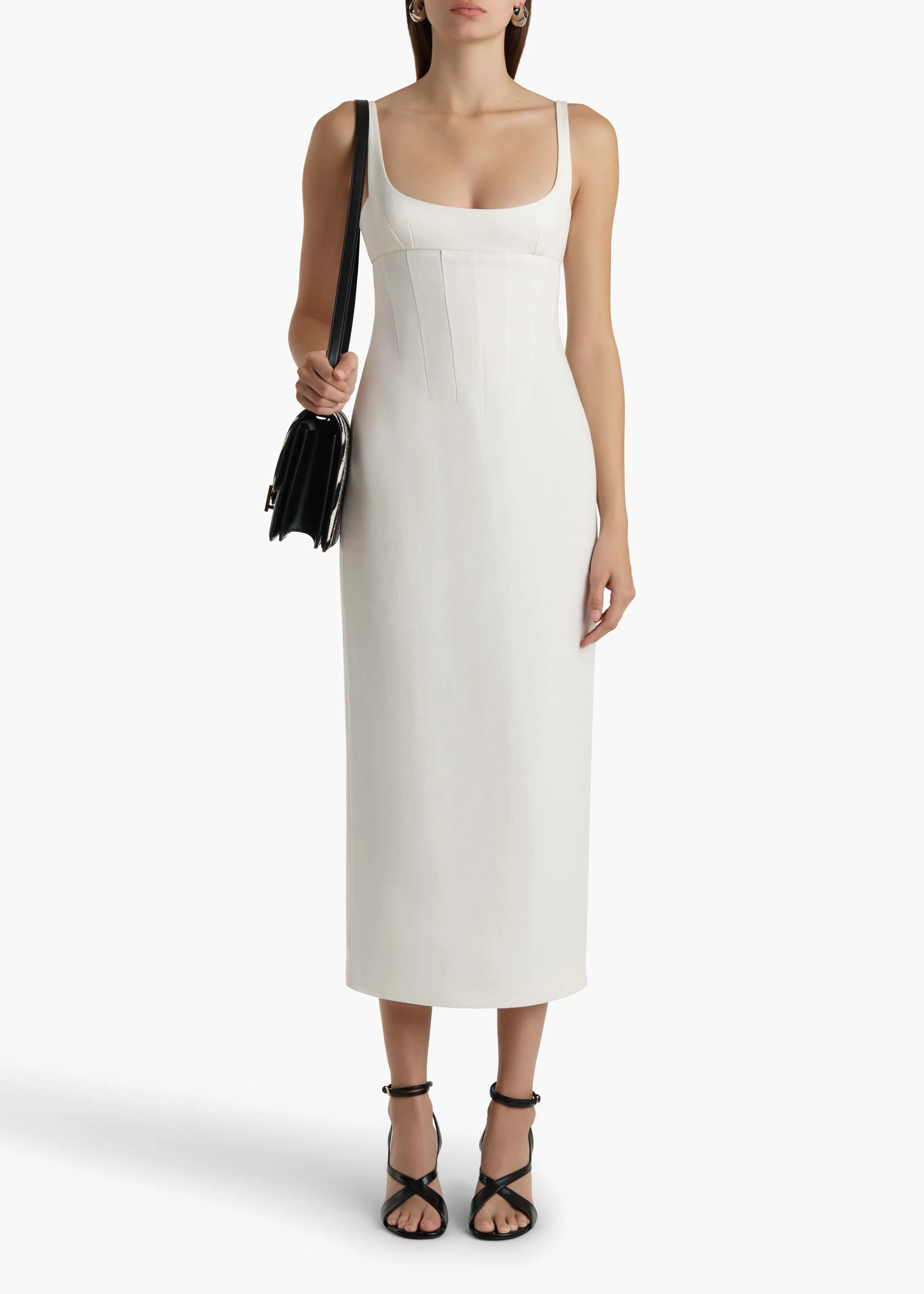 Khaite - Lotte Dress in Cream - Image 12