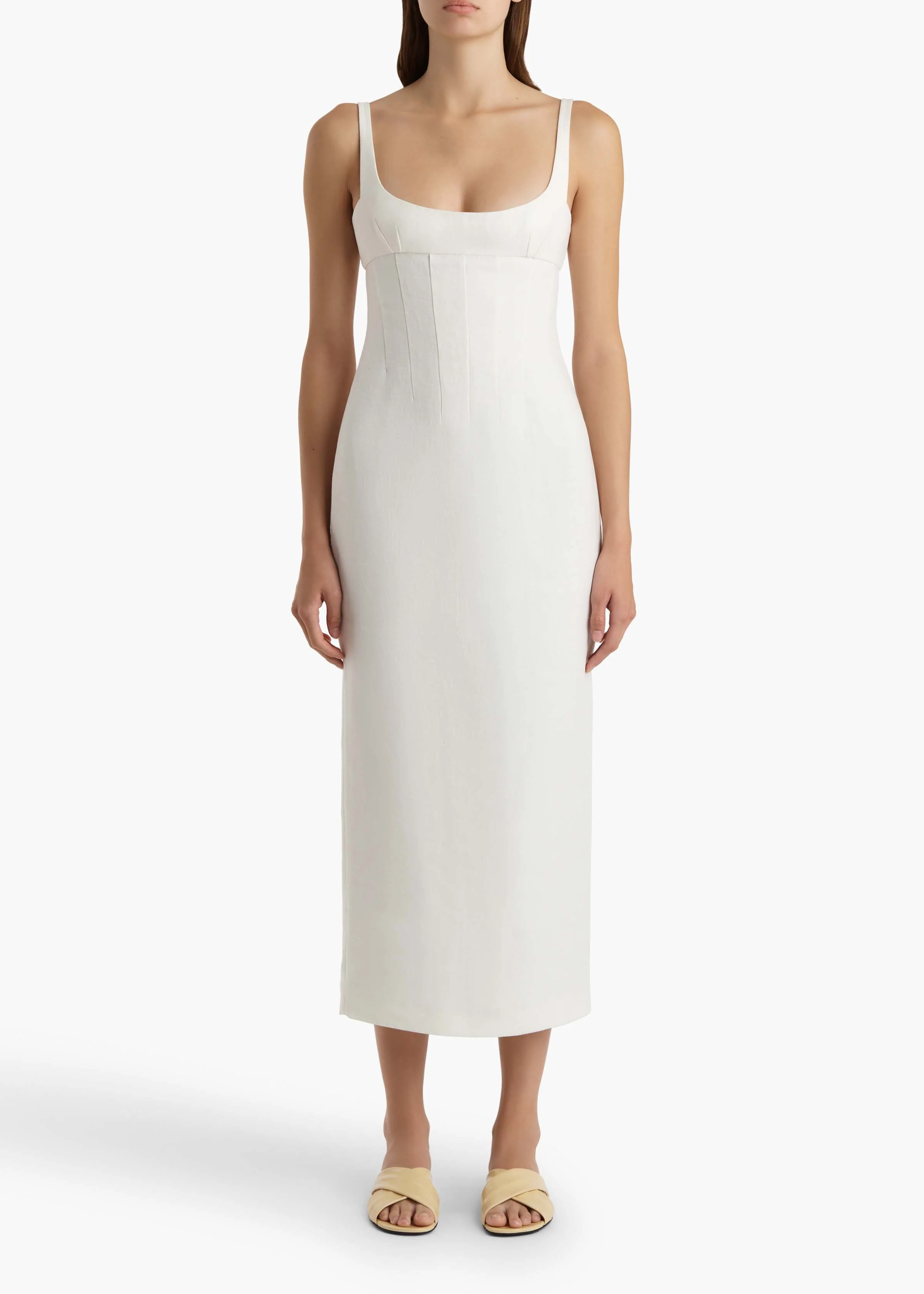 Khaite - Lotte Dress in Cream - Image 19