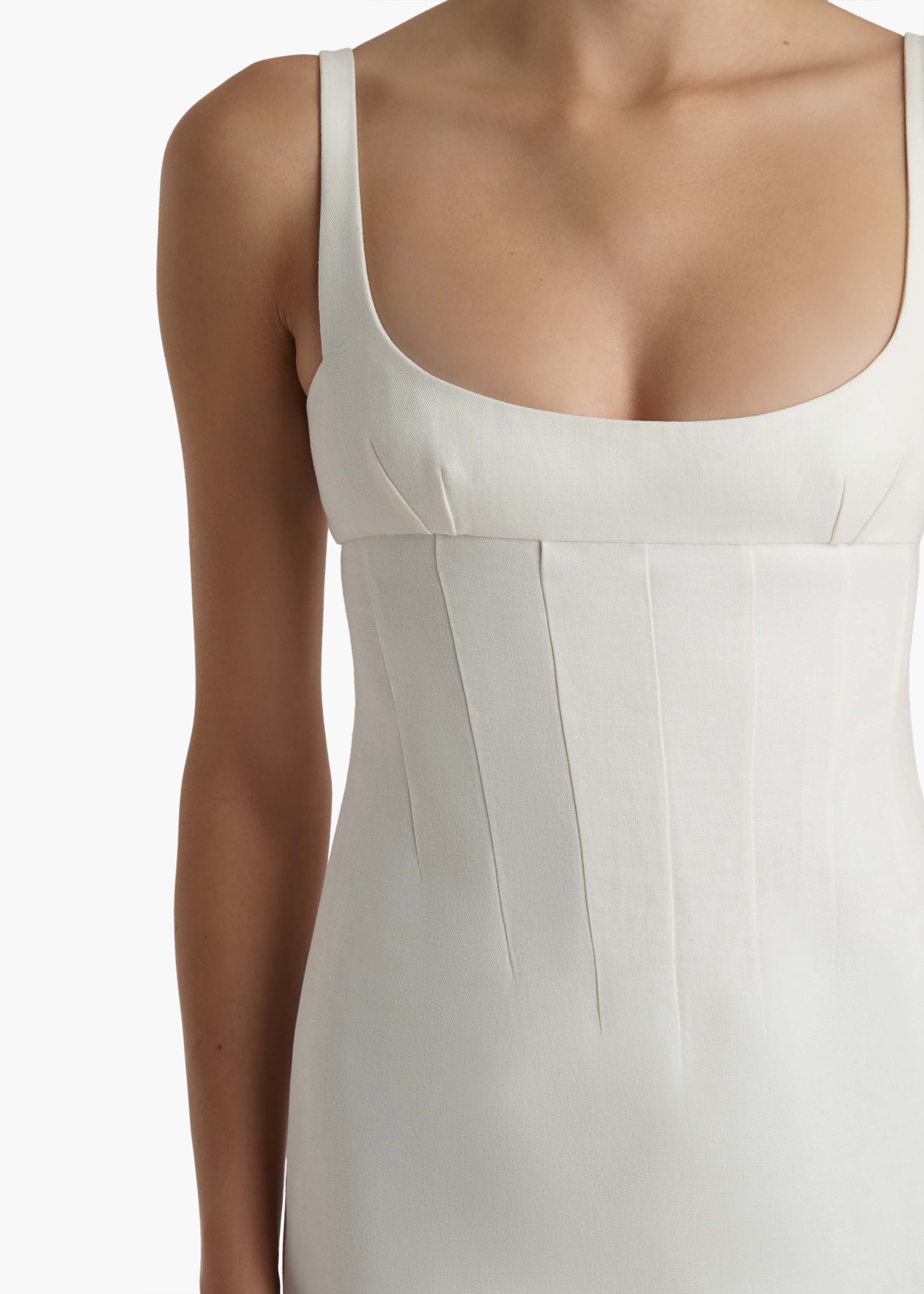 Khaite - Lotte Dress in Cream - Image 5