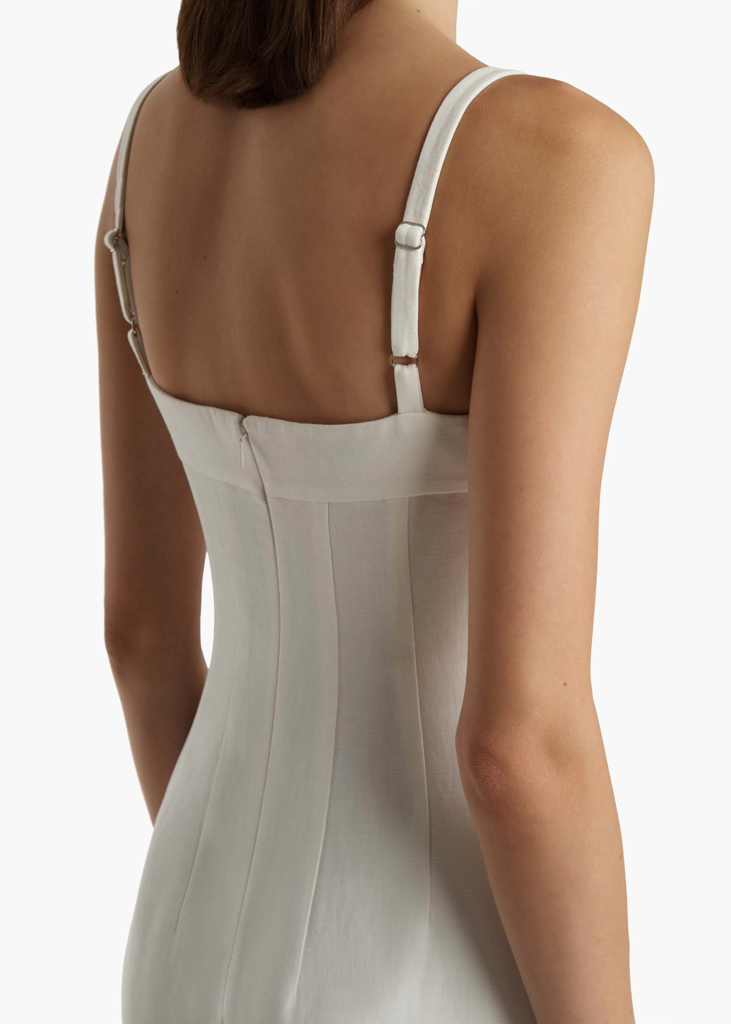 Khaite - Lotte Dress in Cream - Image 6