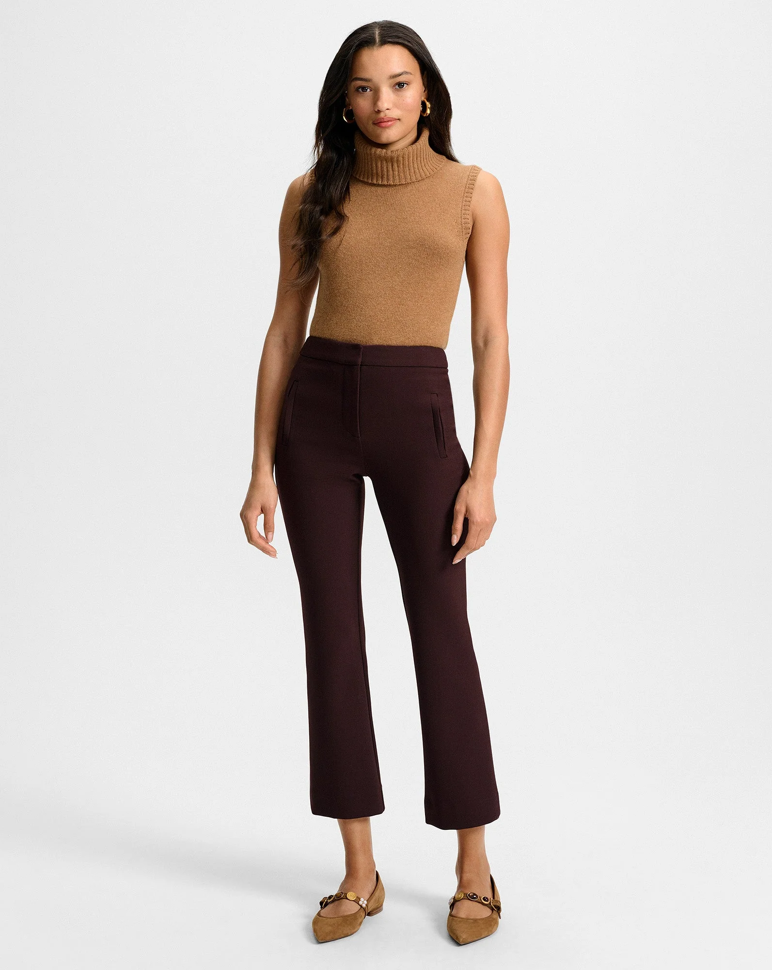 Veronica Beard - Mazzy Cashmere Sleeveless Sweater - Image 2