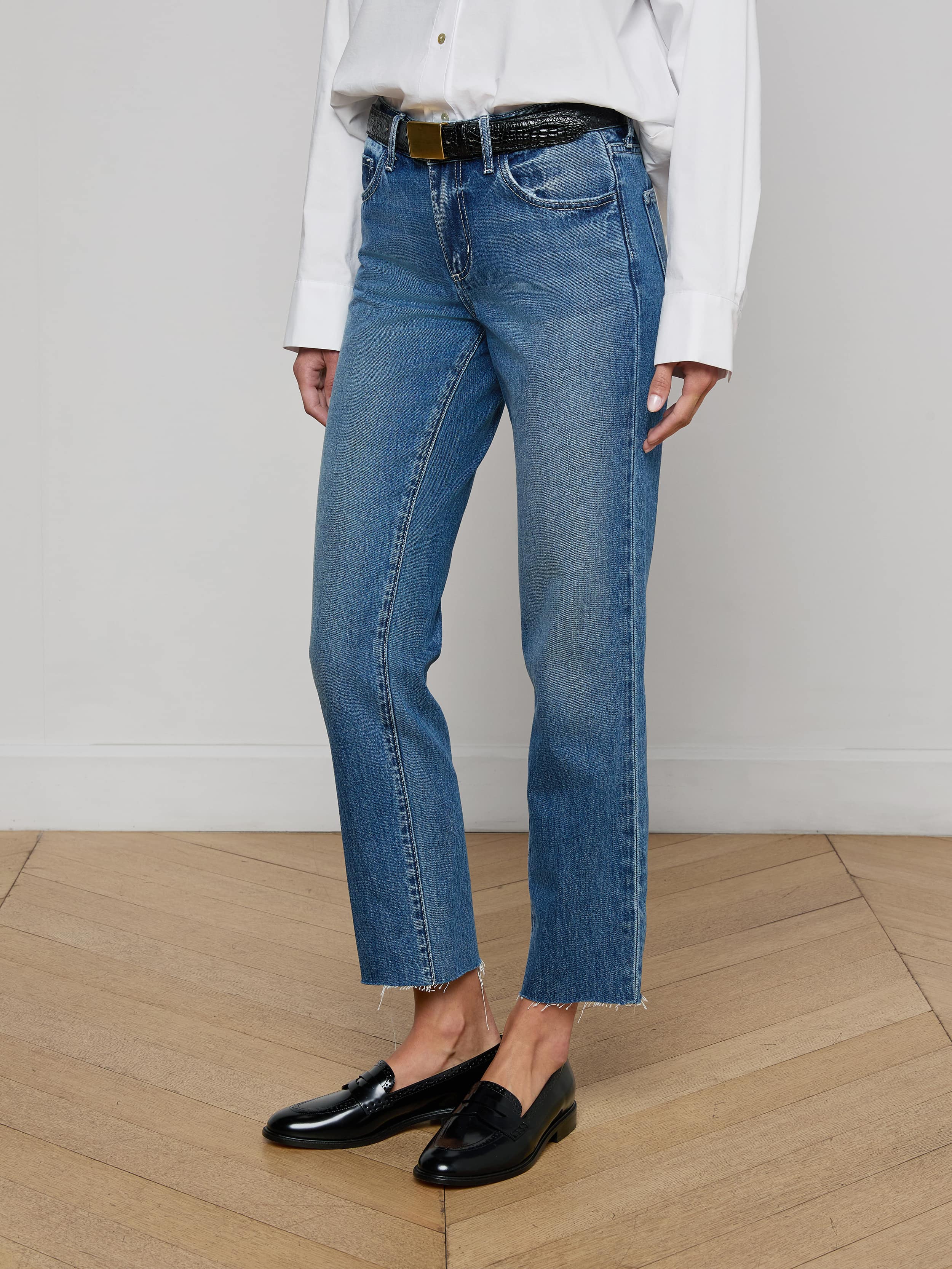 L'AGENCE - Milana Slouchy Stovepipe Jean - Image 3