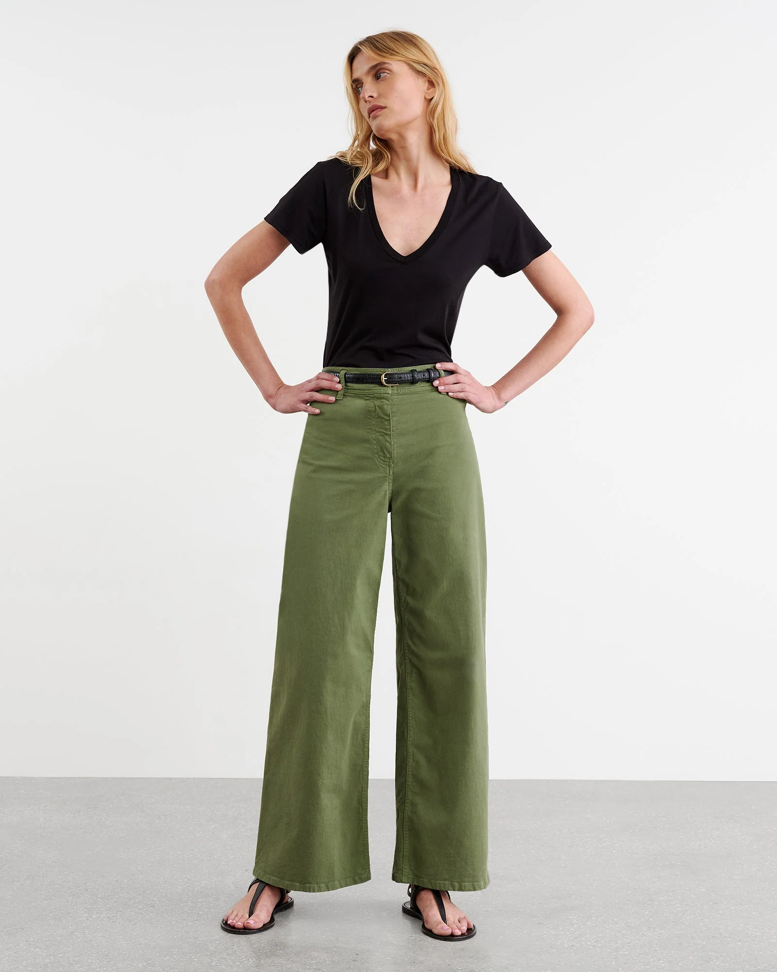 Nili Lotan - MEGAN COTTON PANT - Image 2