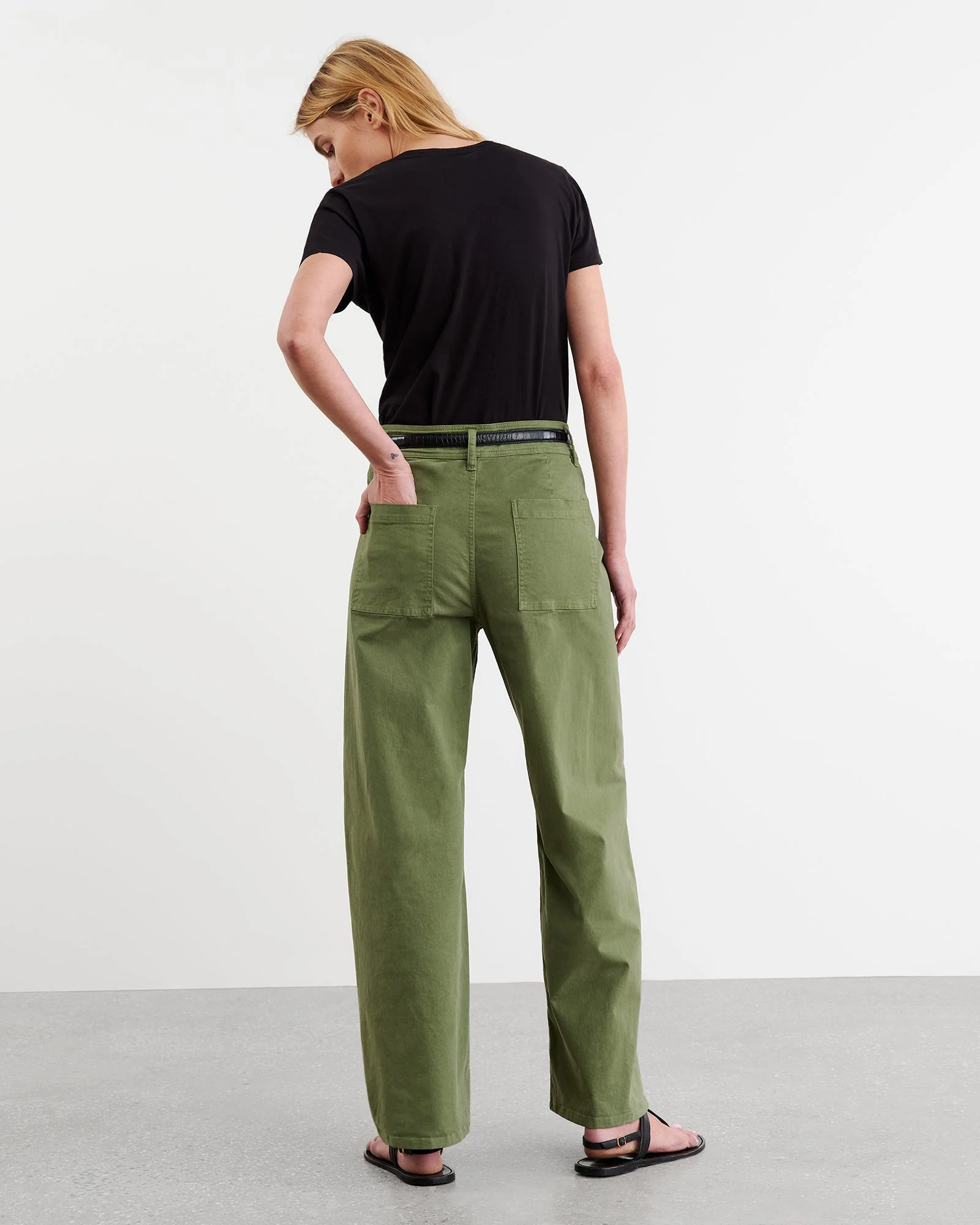 Nili Lotan - MEGAN COTTON PANT - Image 5