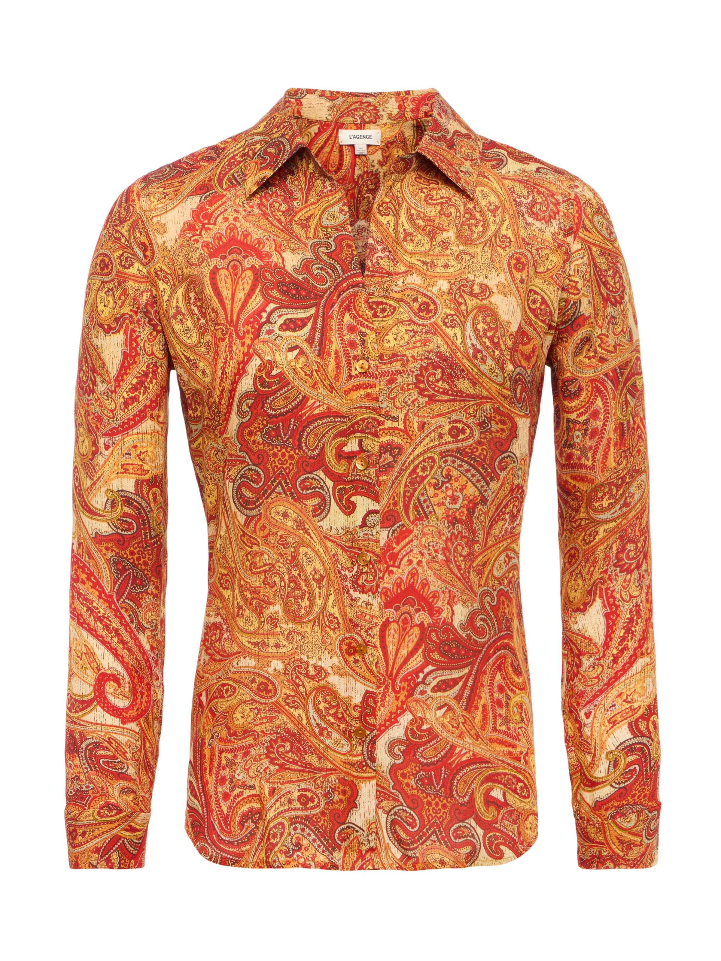 L'AGENCE - Nina Silk Blouse - Image 6