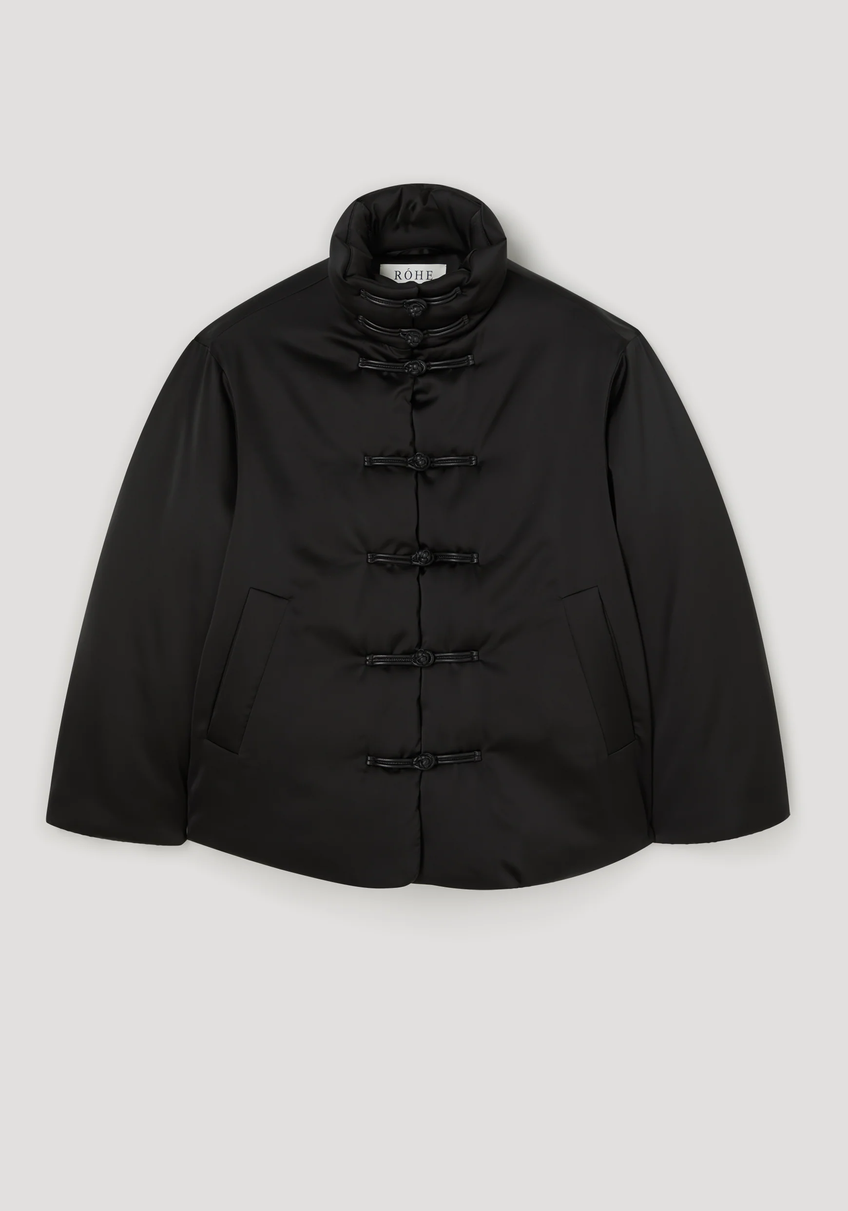 ROHE - Padded puffer jacket | black - Image 7