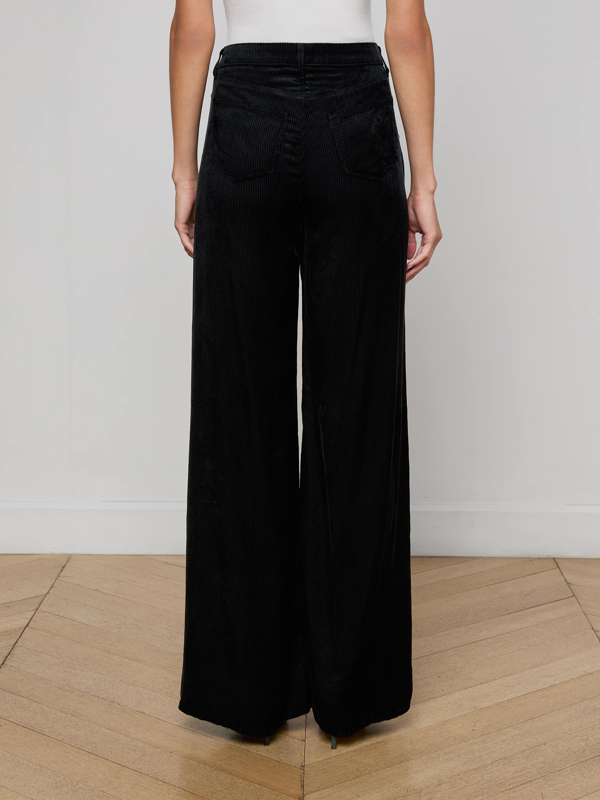 L'AGENCE - Quincy Wide - Leg Corduroy Pant - Image 4
