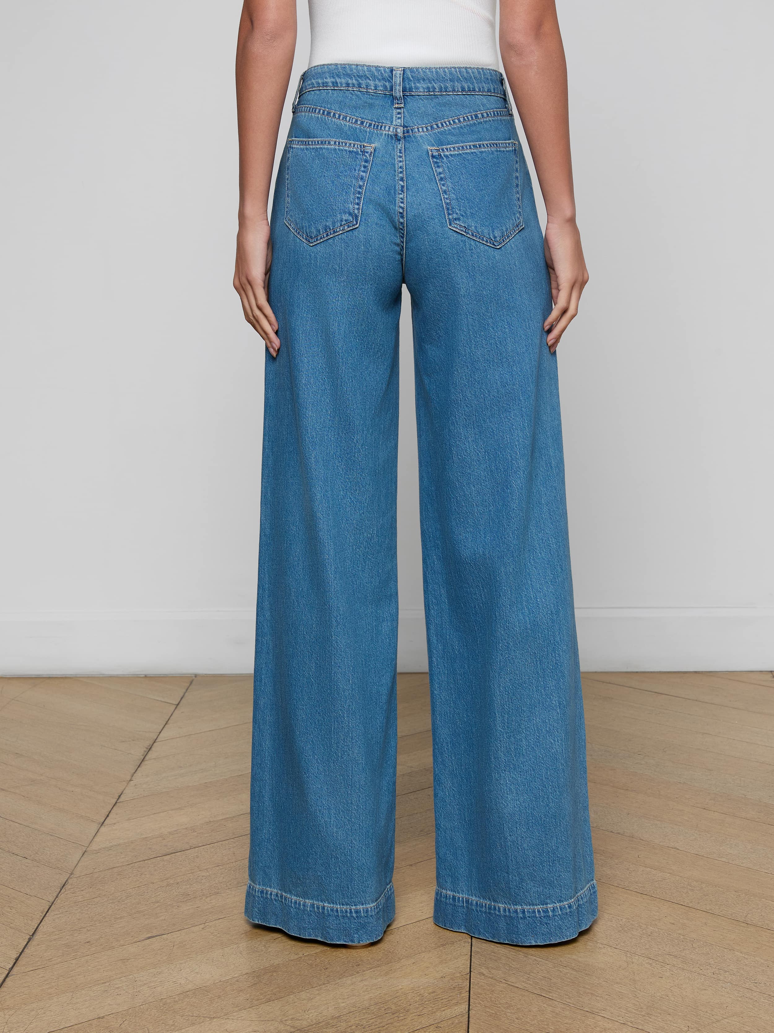 L'AGENCE - Sandy Wide - Leg Jean - Image 4