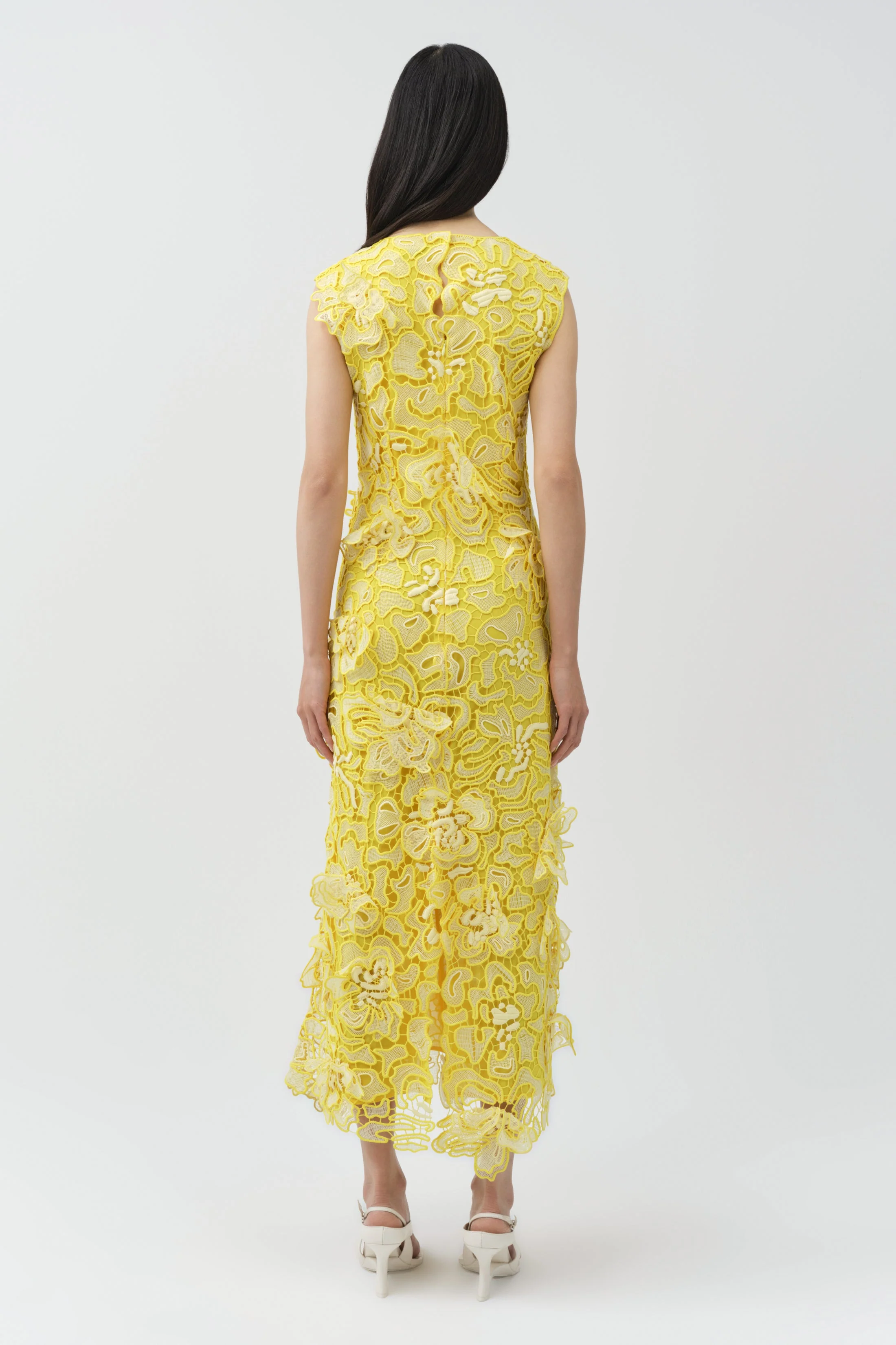 Simkhai - Dahlia Lace Midi Dress - Image 4