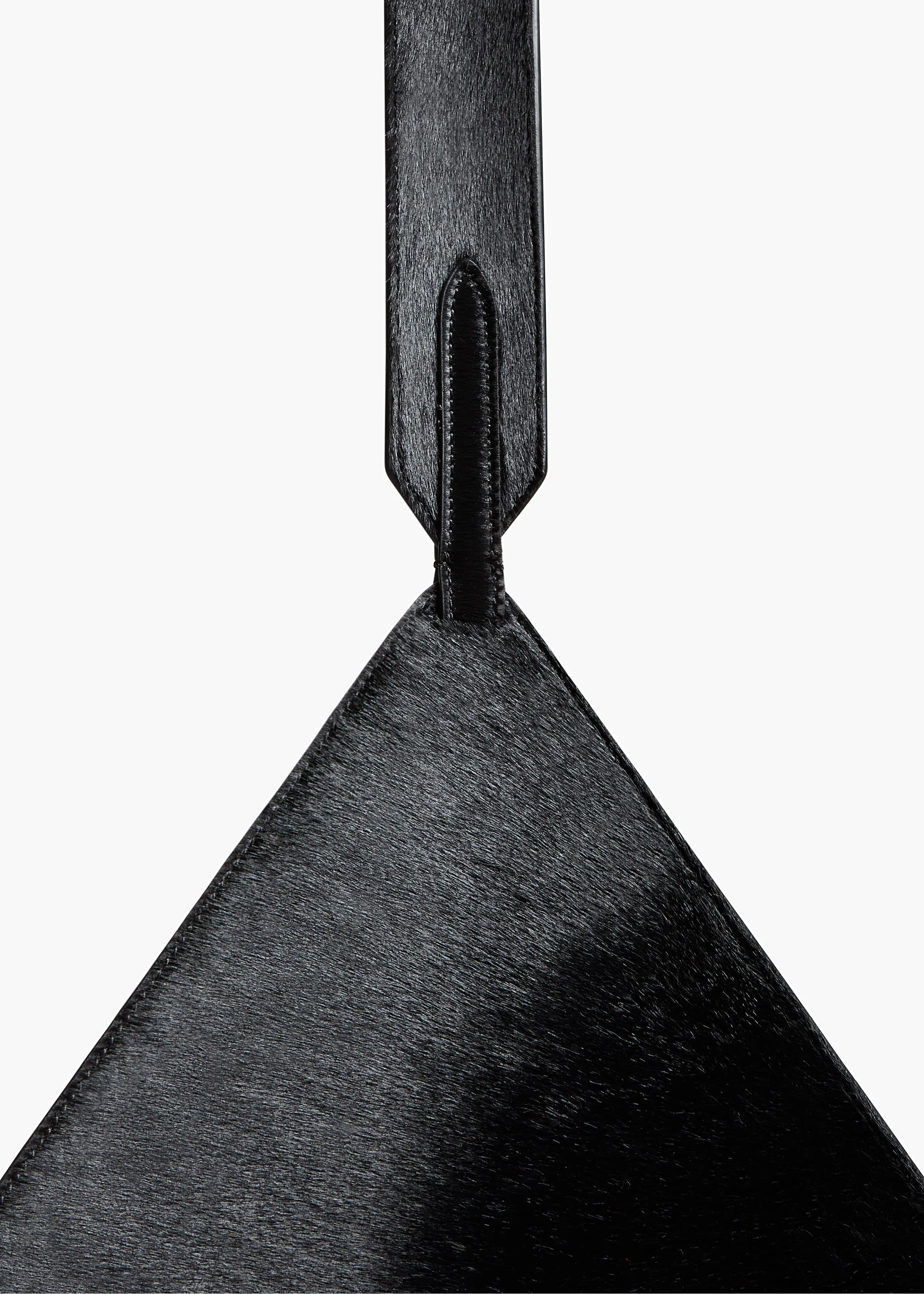 Khaite - Small Lotus Tote in Black Haircalf - Image 4