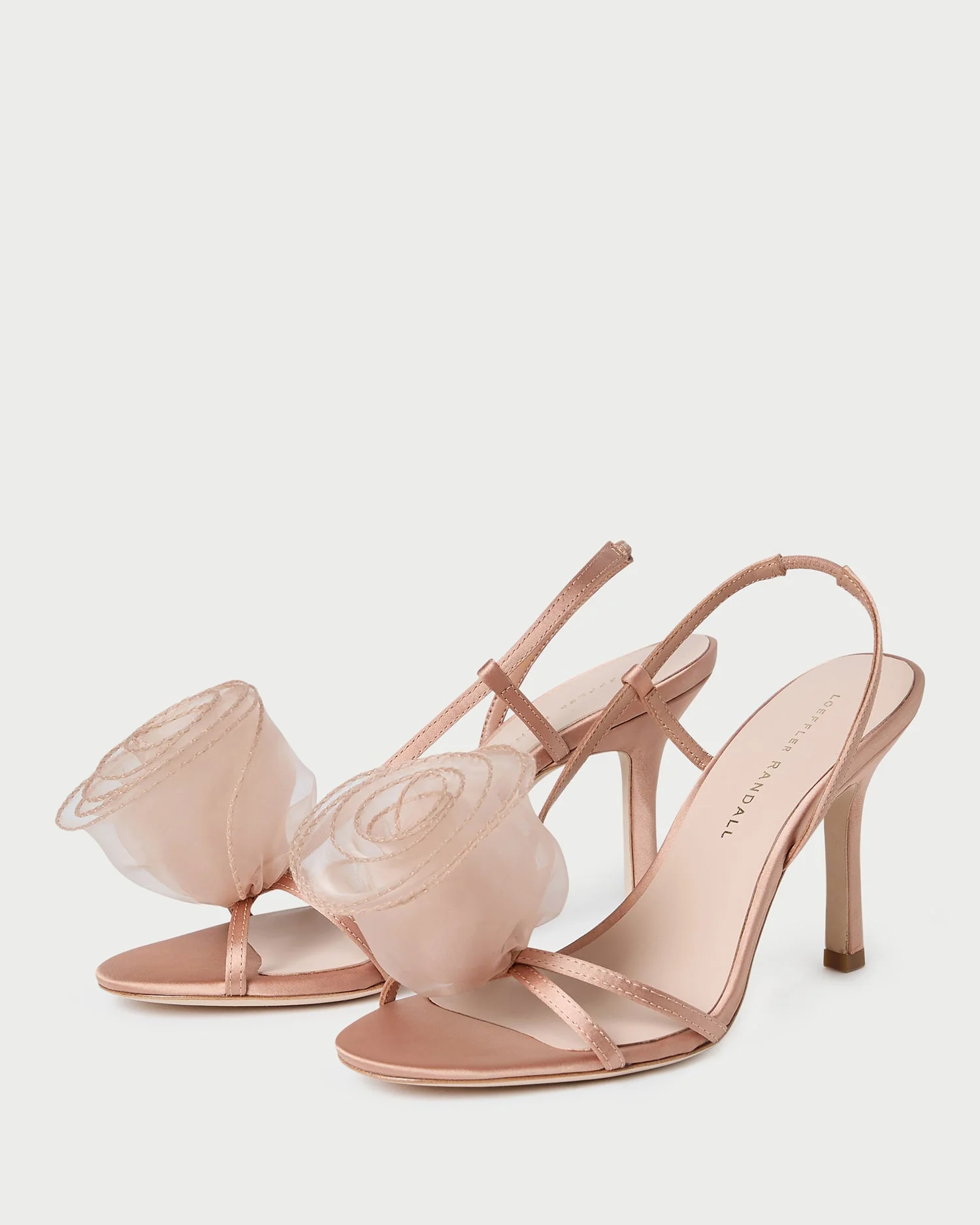 Loeffler Randall - Steph Blush Organza Rose Sandal - Image 5