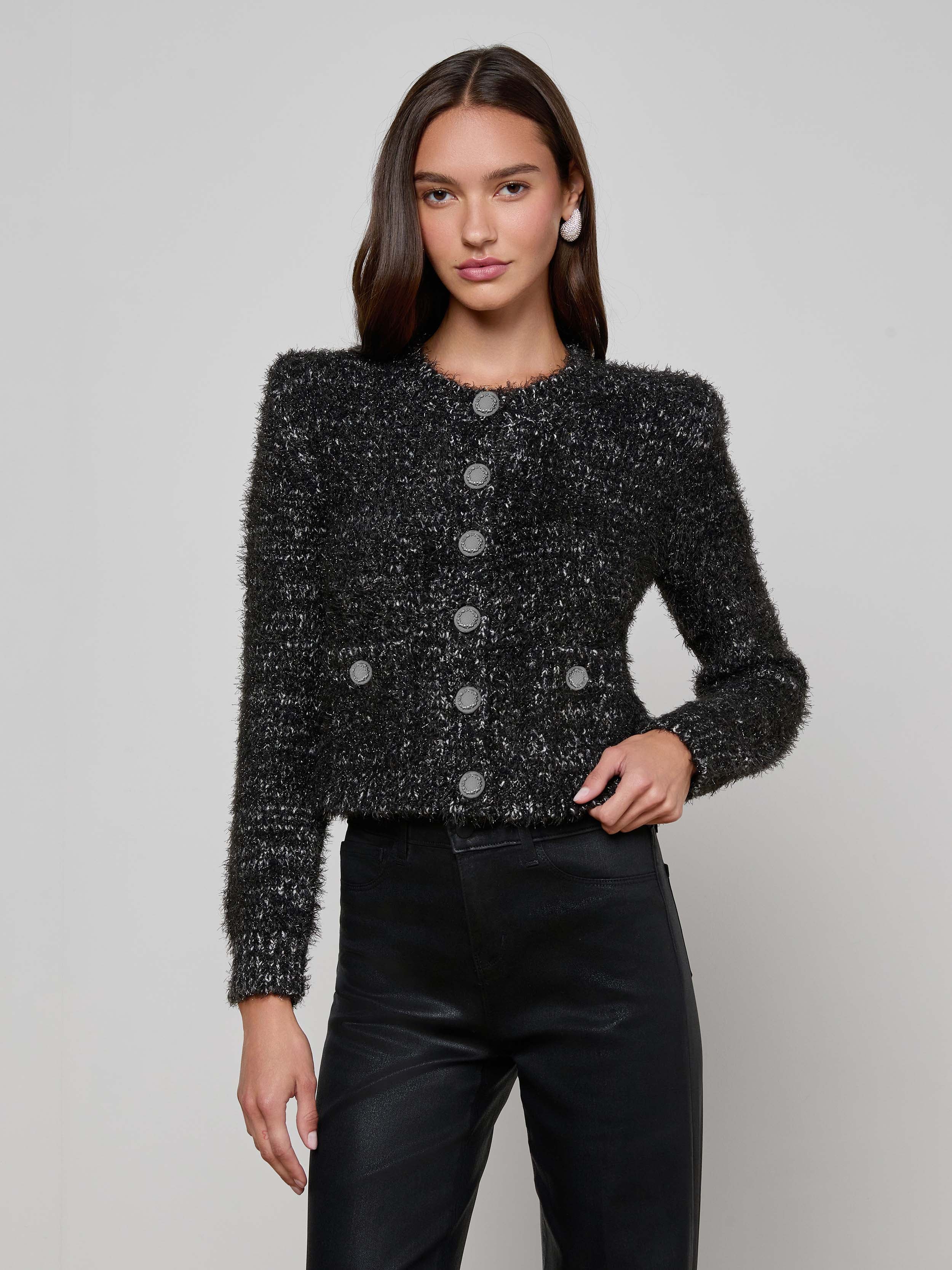 L'AGENCE - Una Knit Cardigan - Image 7