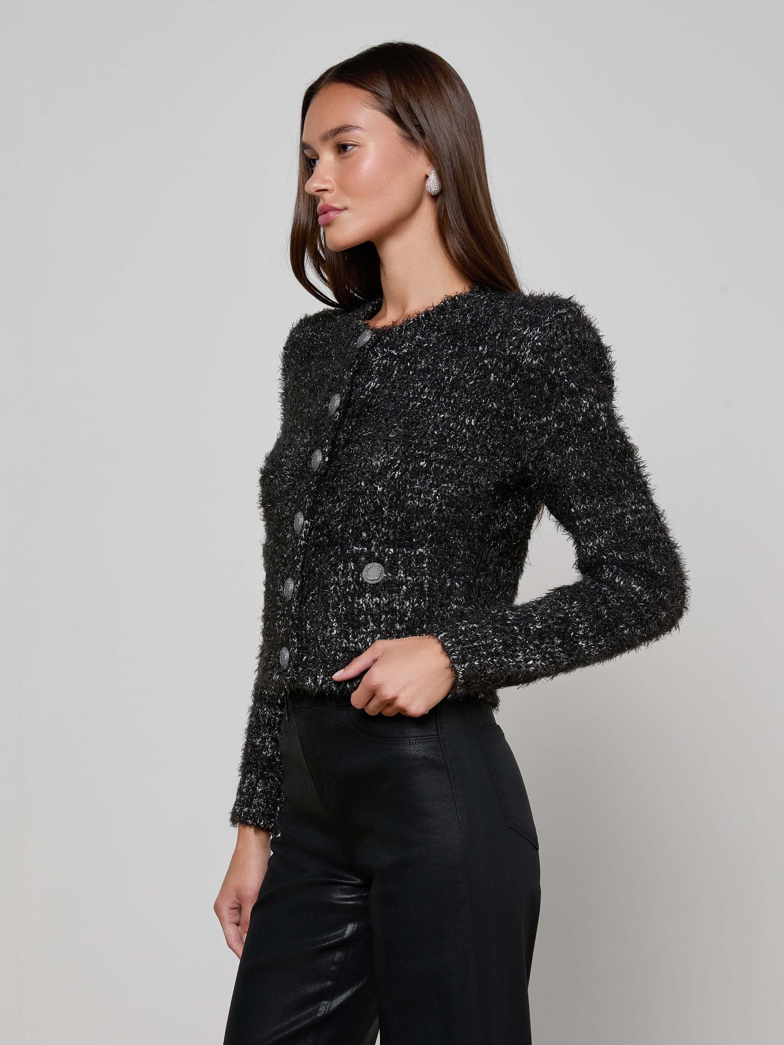 L'AGENCE - Una Knit Cardigan - Image 8
