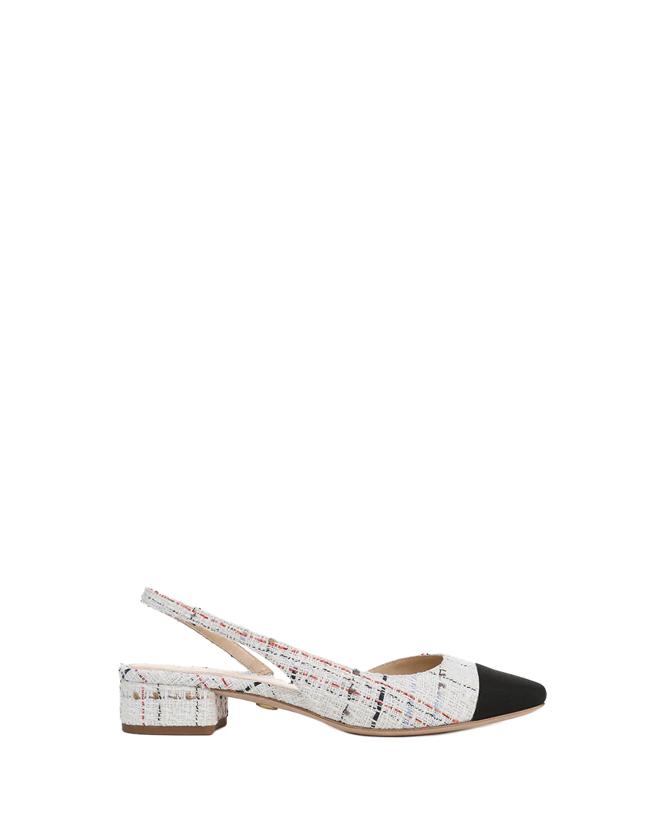 Veronica Beard - Cecile Tweed Cap - Toe Slingback - Image 10