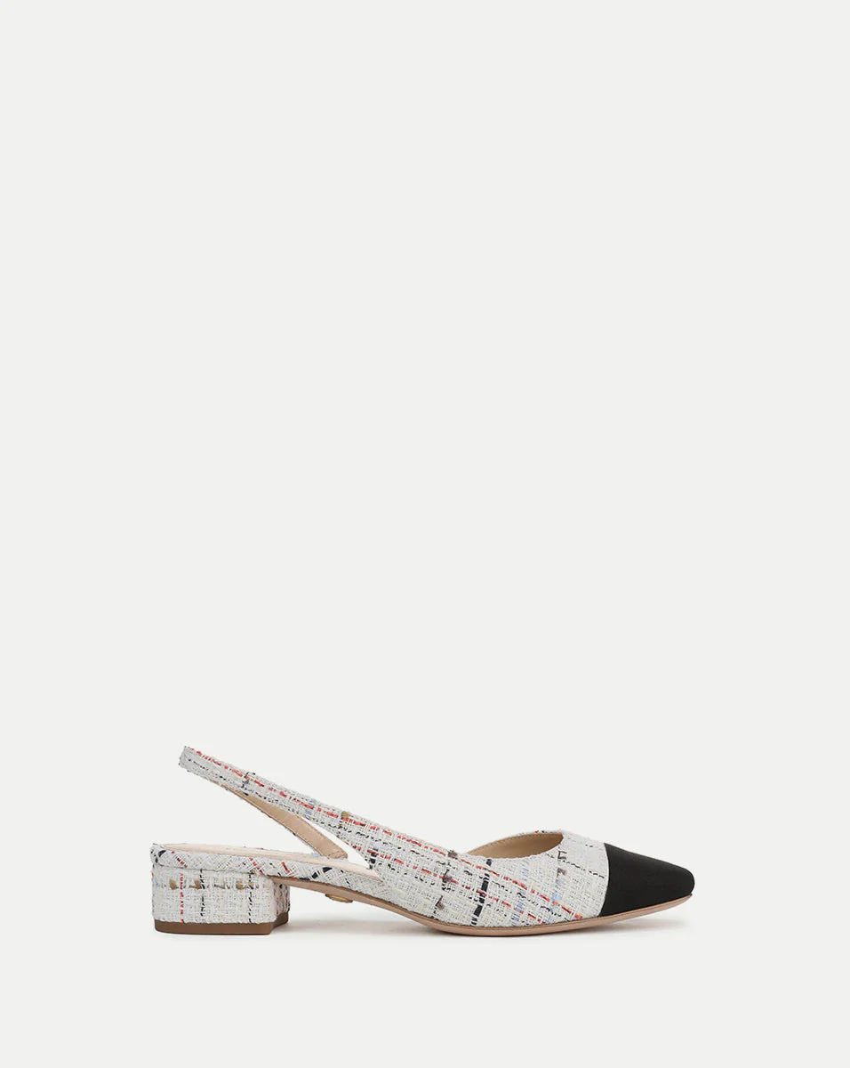 Veronica Beard - Cecile Tweed Cap - Toe Slingback - Image 6