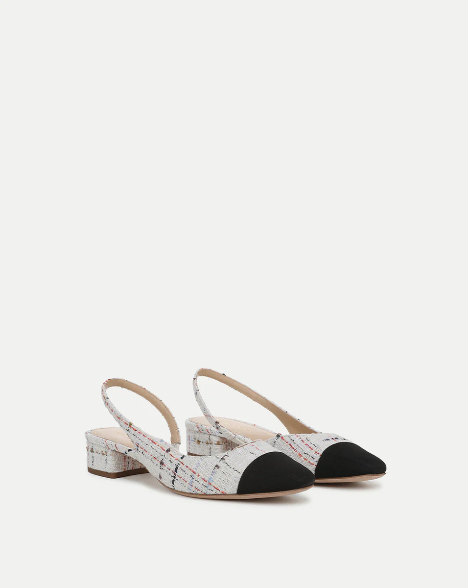 Veronica Beard - Cecile Tweed Cap - Toe Slingback - Image 7
